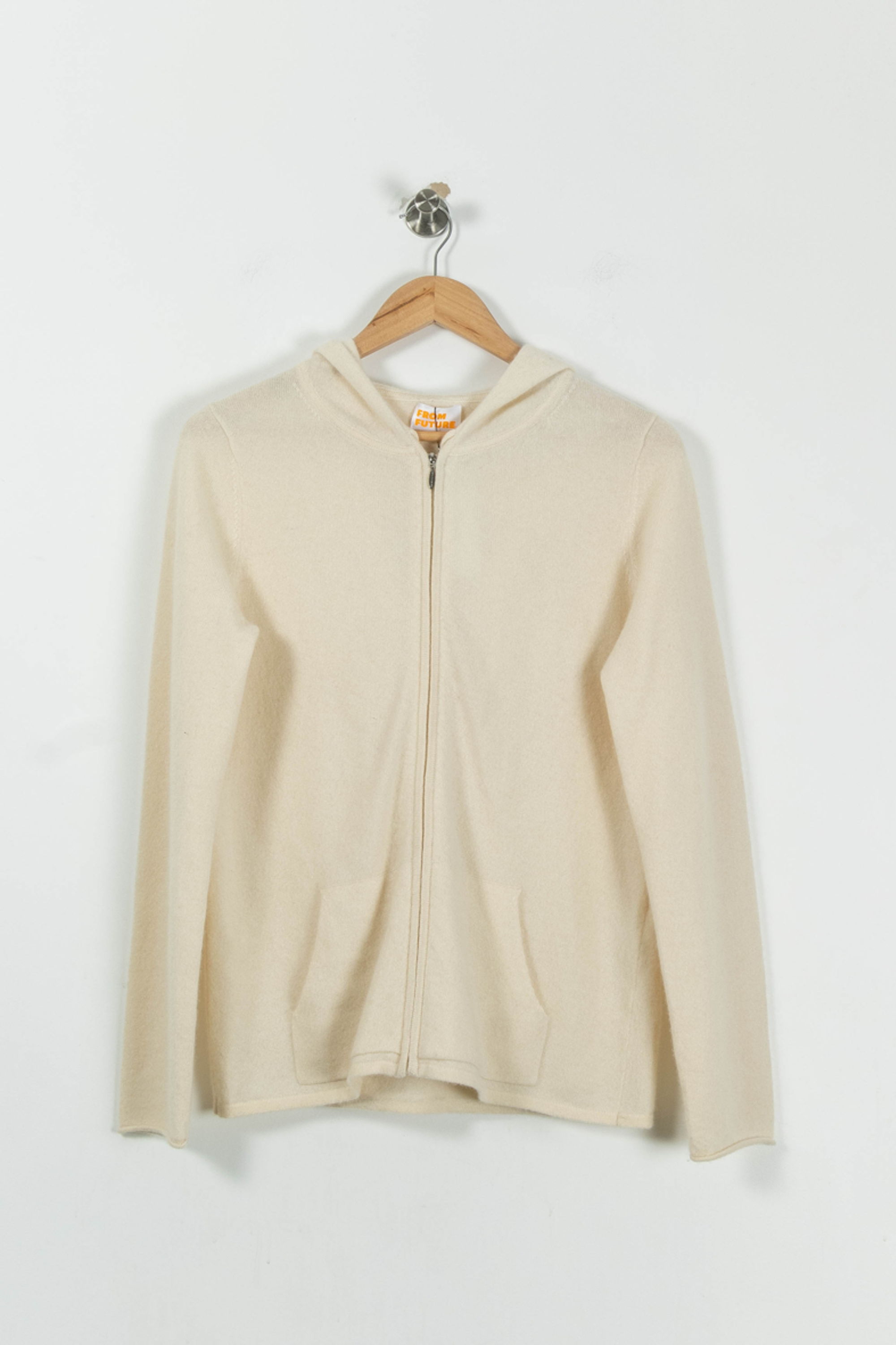 Cardigan FROM FUTURE - Seconde Main White