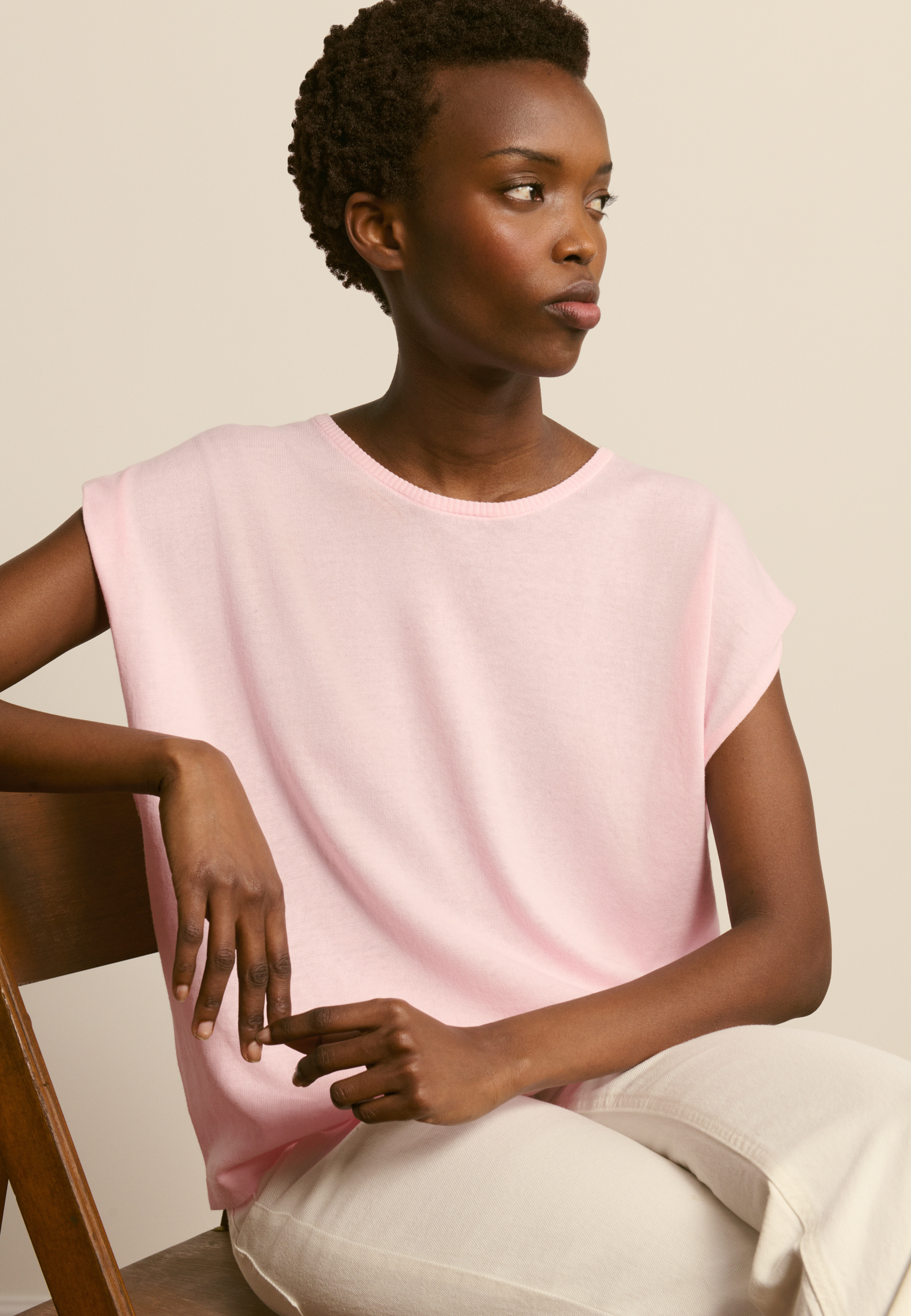 T-shirt en coton biologique MAISON MONTAGUT