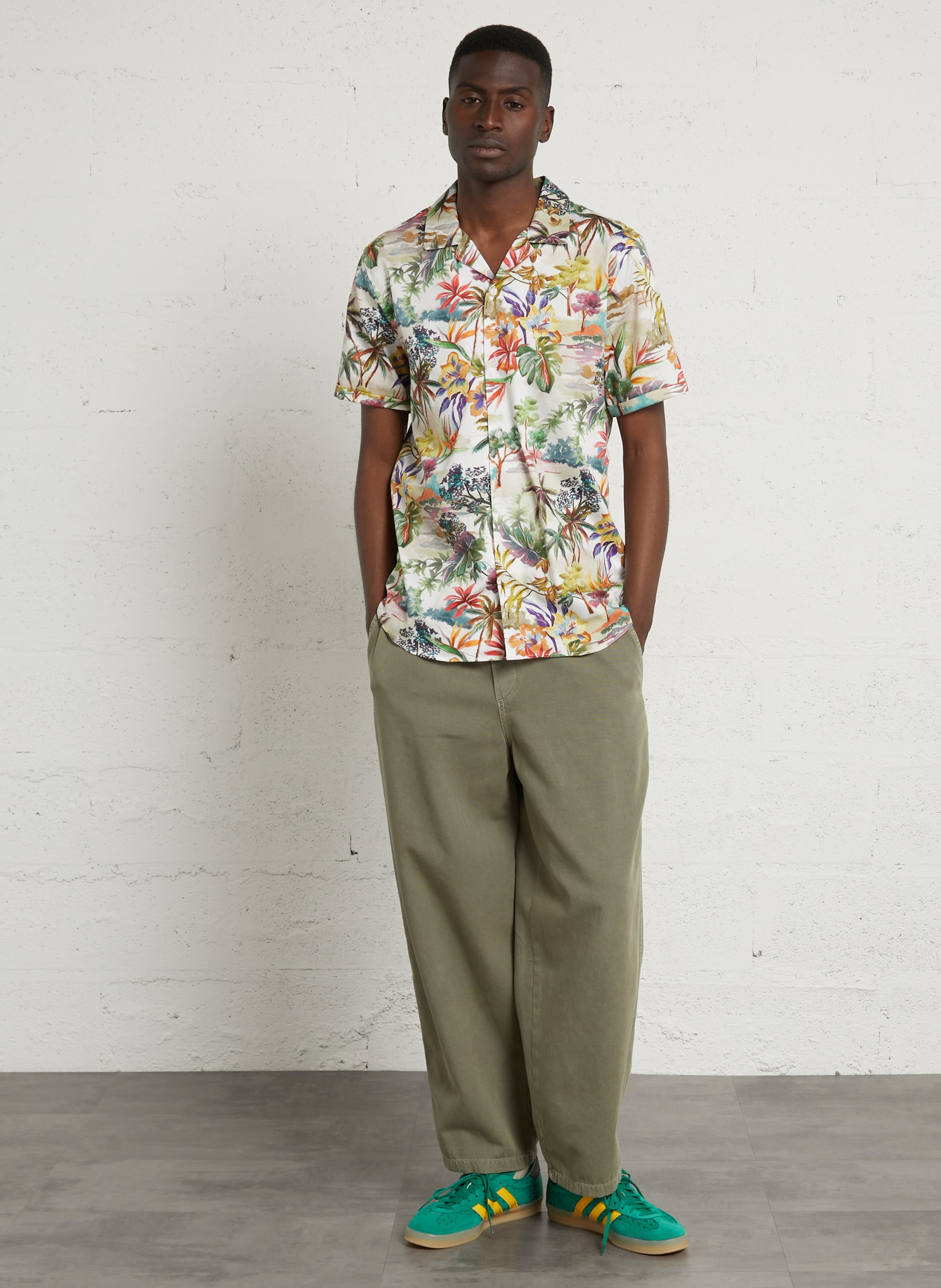 Blouse met klassieke kraag CHEVIGNON Wit