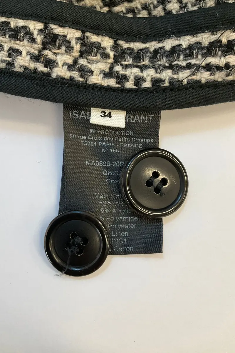 Coat ISABEL MARANT ÉTOILE - SECONDE MAIN Grey
