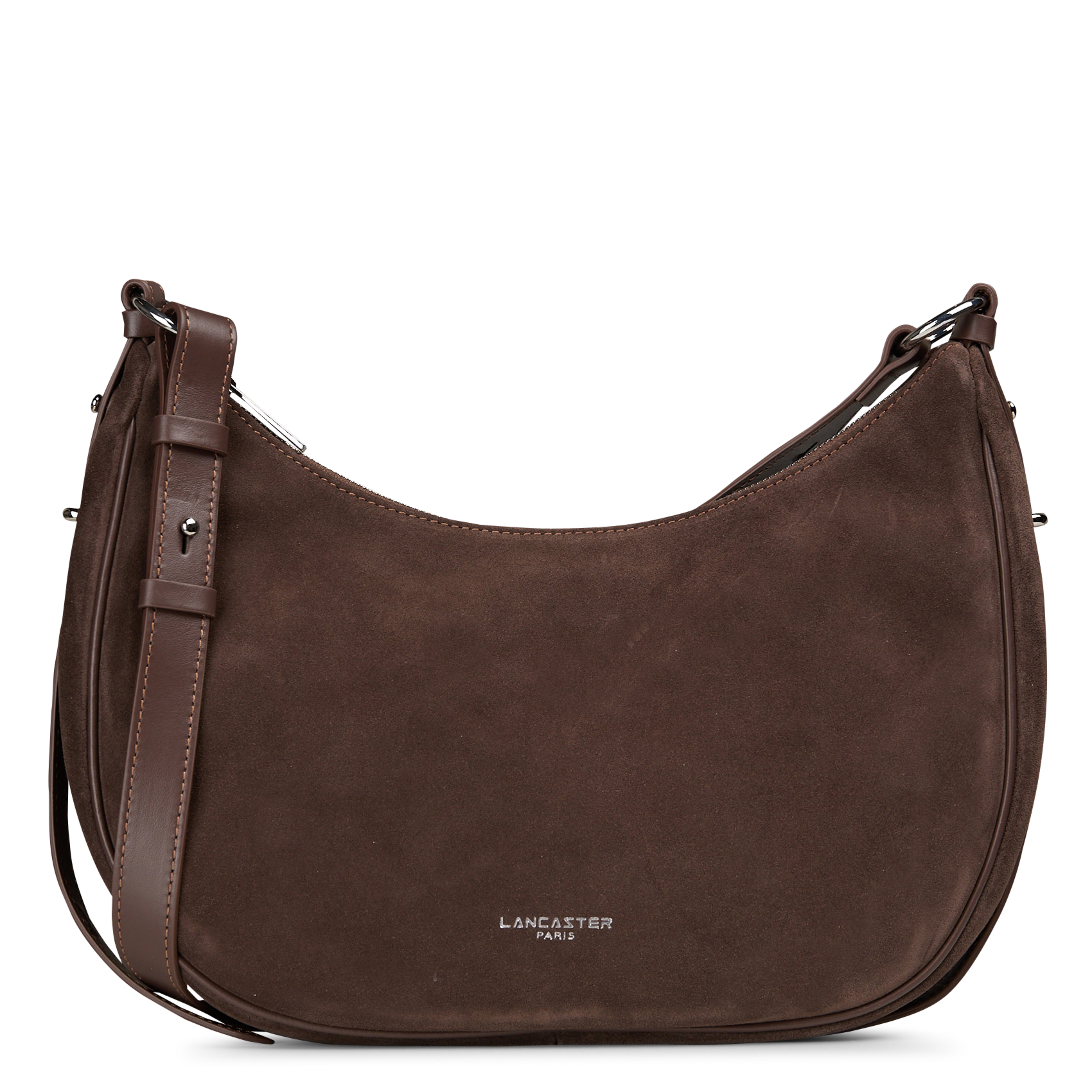 Leather clutch bag LANCASTER PARIS