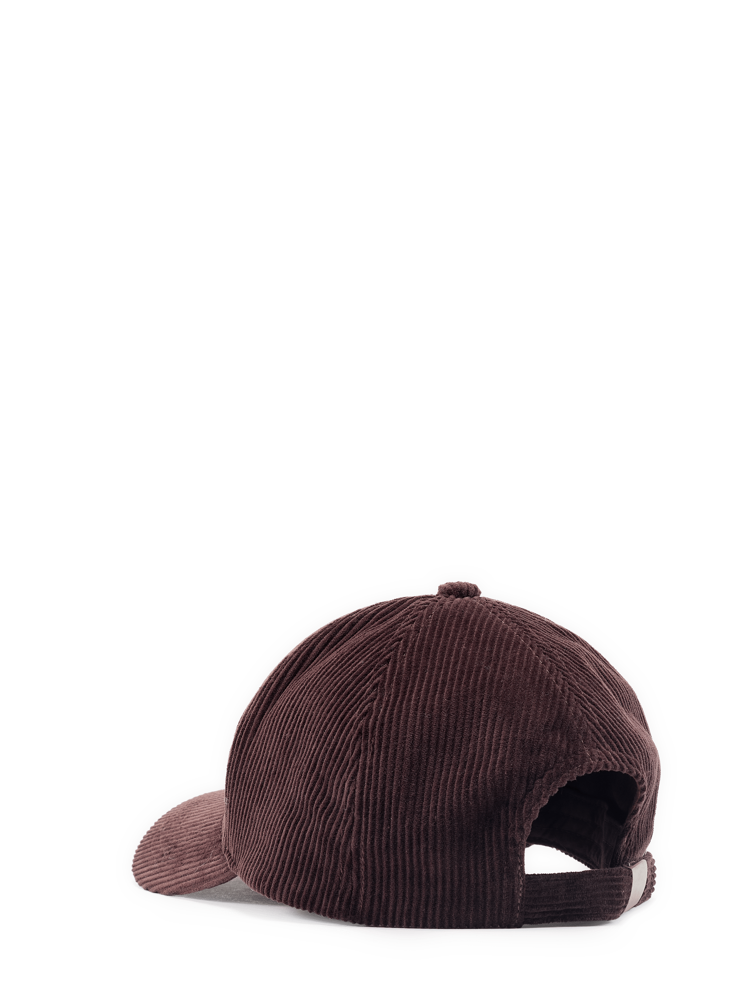 Corduroy cotton cap SAISON 1865 Brown