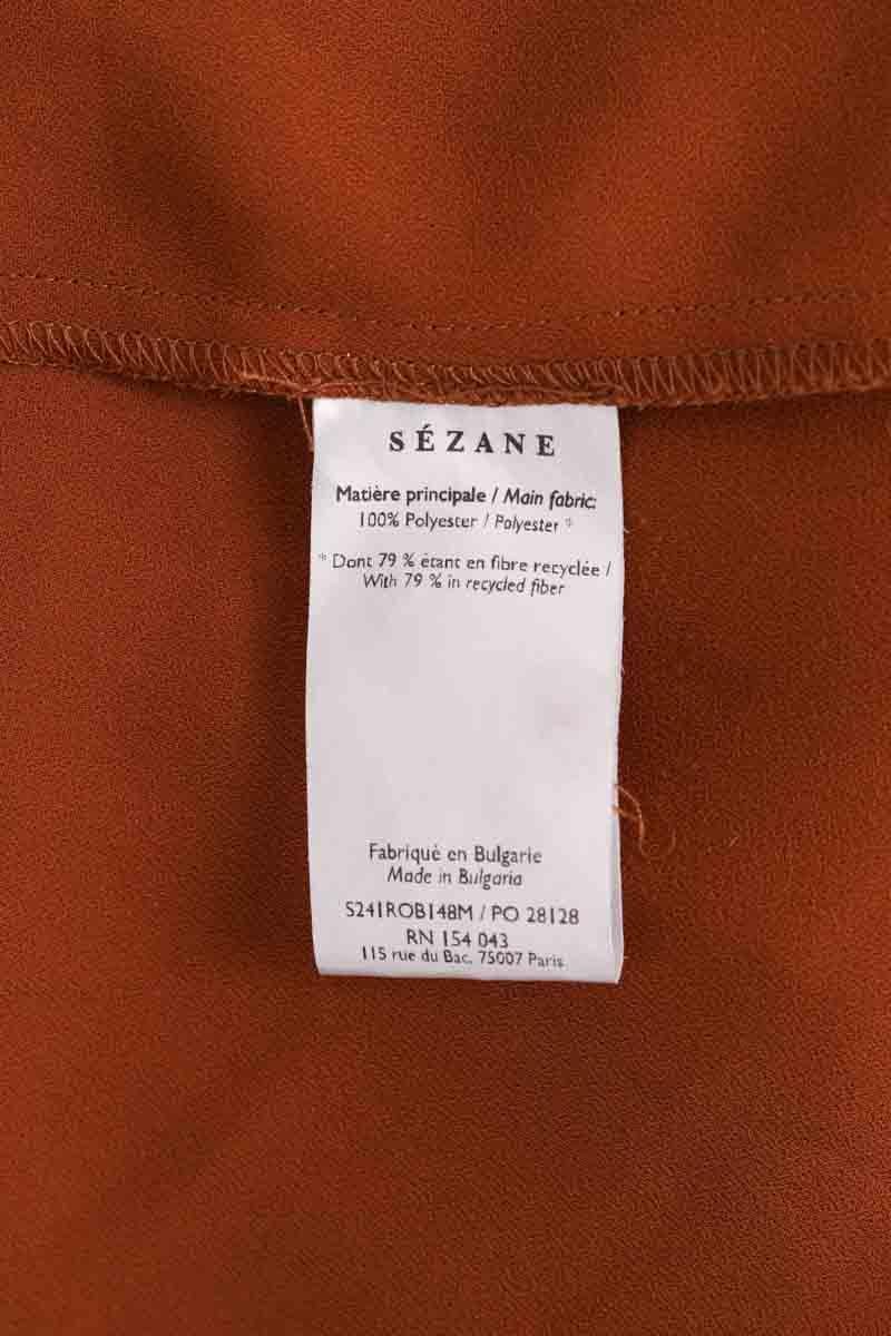 Robe SEZANE - Seconde main Marron