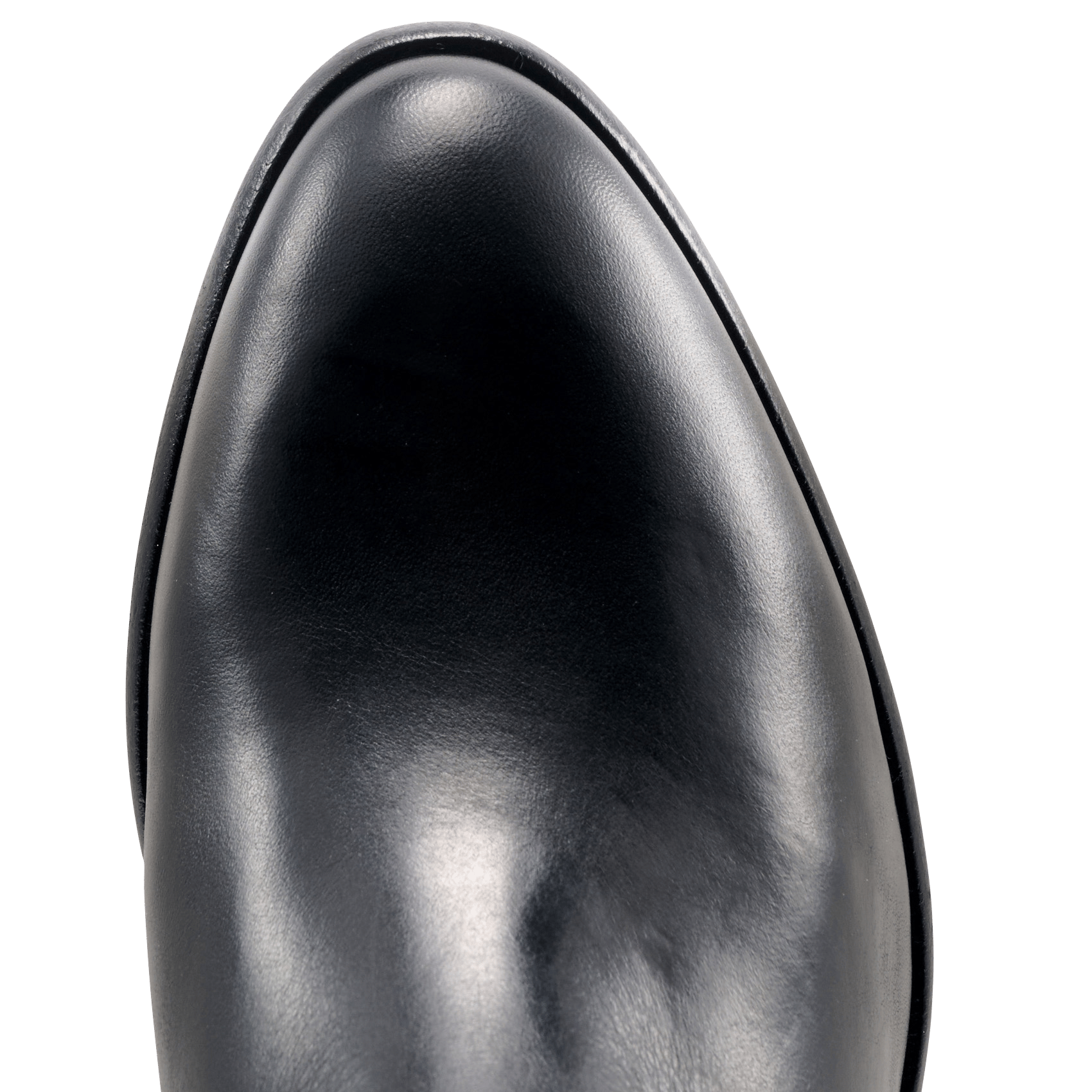 Bottes à bout rond en cuir MELLOW YELLOW Noir