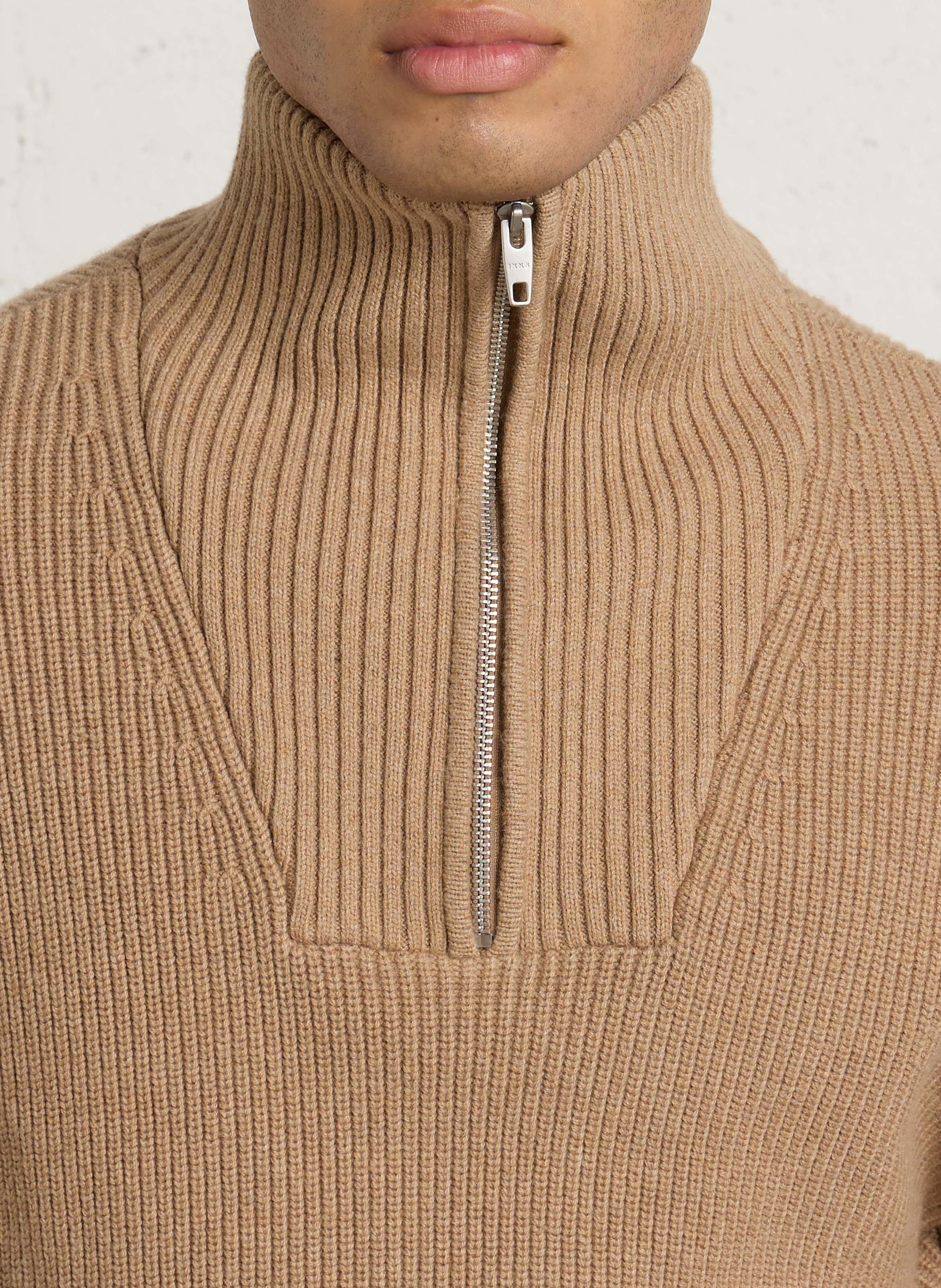 Pull oversize en coton mélangé IKKS Gris