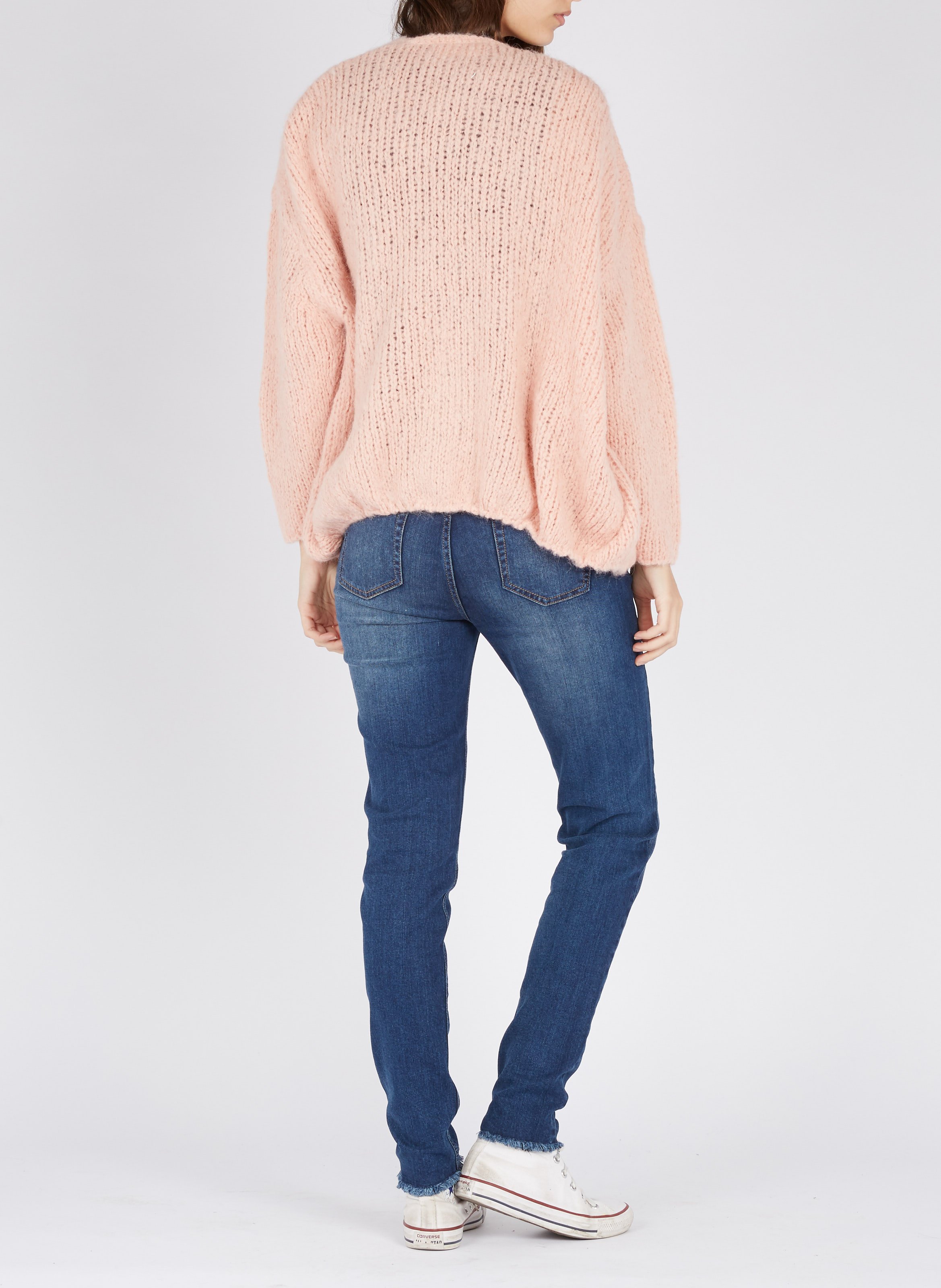 Débardeur col rond en coton mélangé AMERICAN VINTAGE Noir