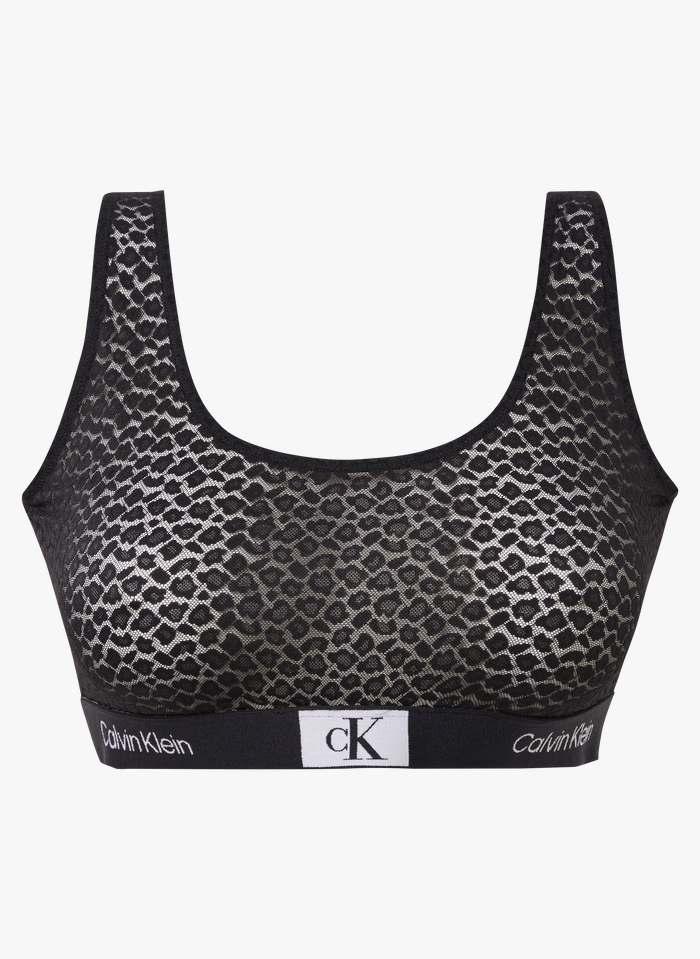 Brassière Semi-transparente Black Calvin Klein Underwear - Femme
