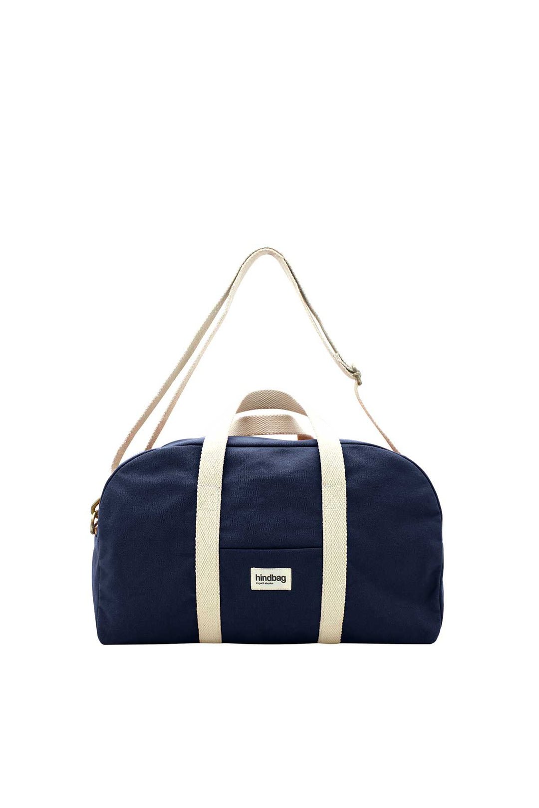 Cotton weekend bag CHARLIE Navy blue