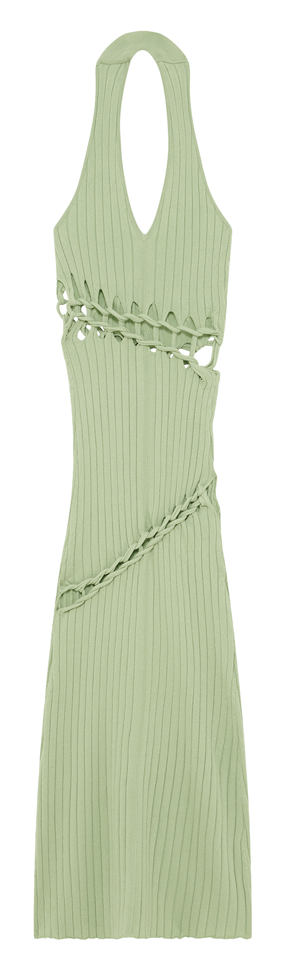V-neck midi dress IRO Green