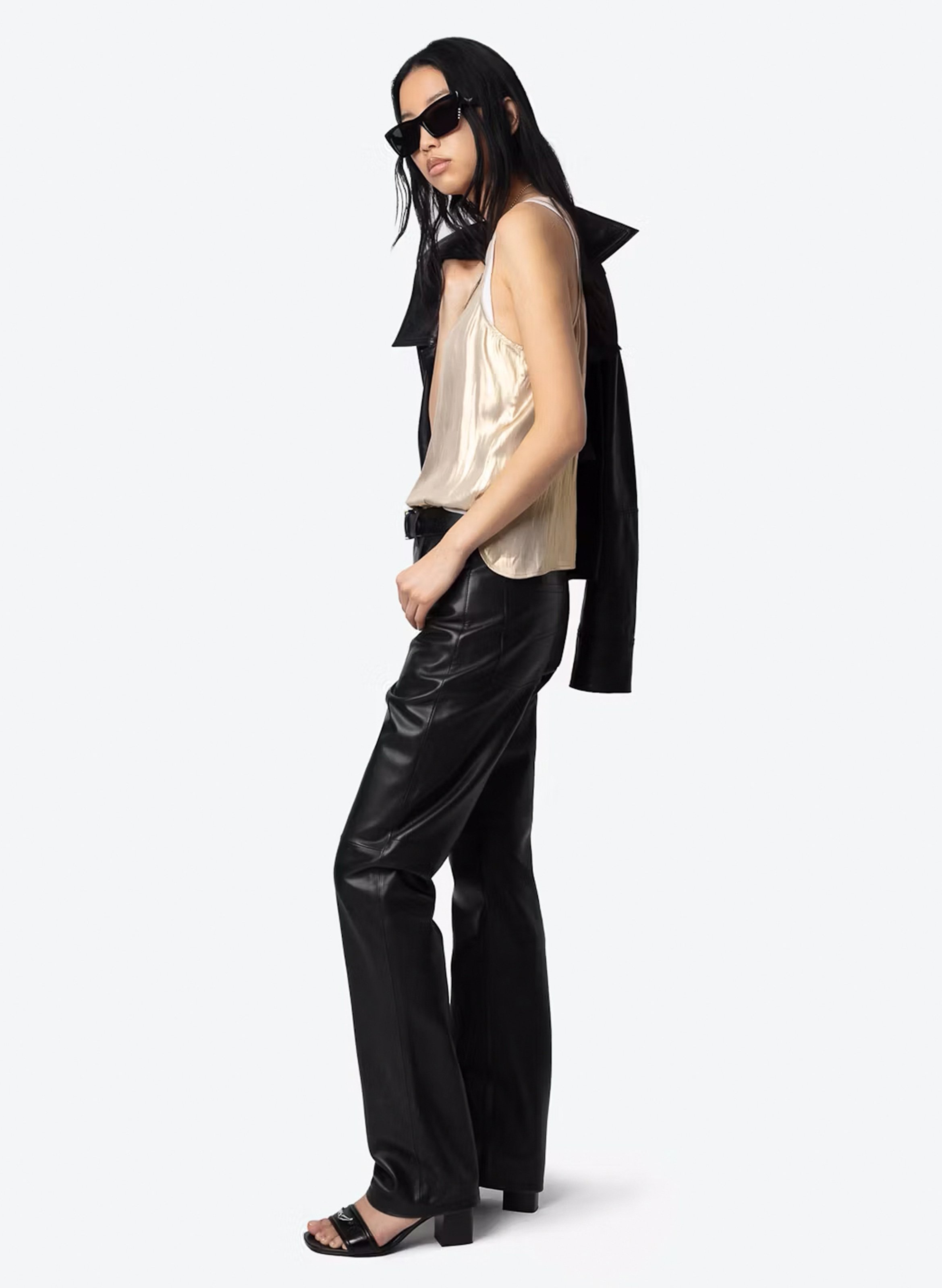 Top col rond  ZADIG&VOLTAIRE Jaune