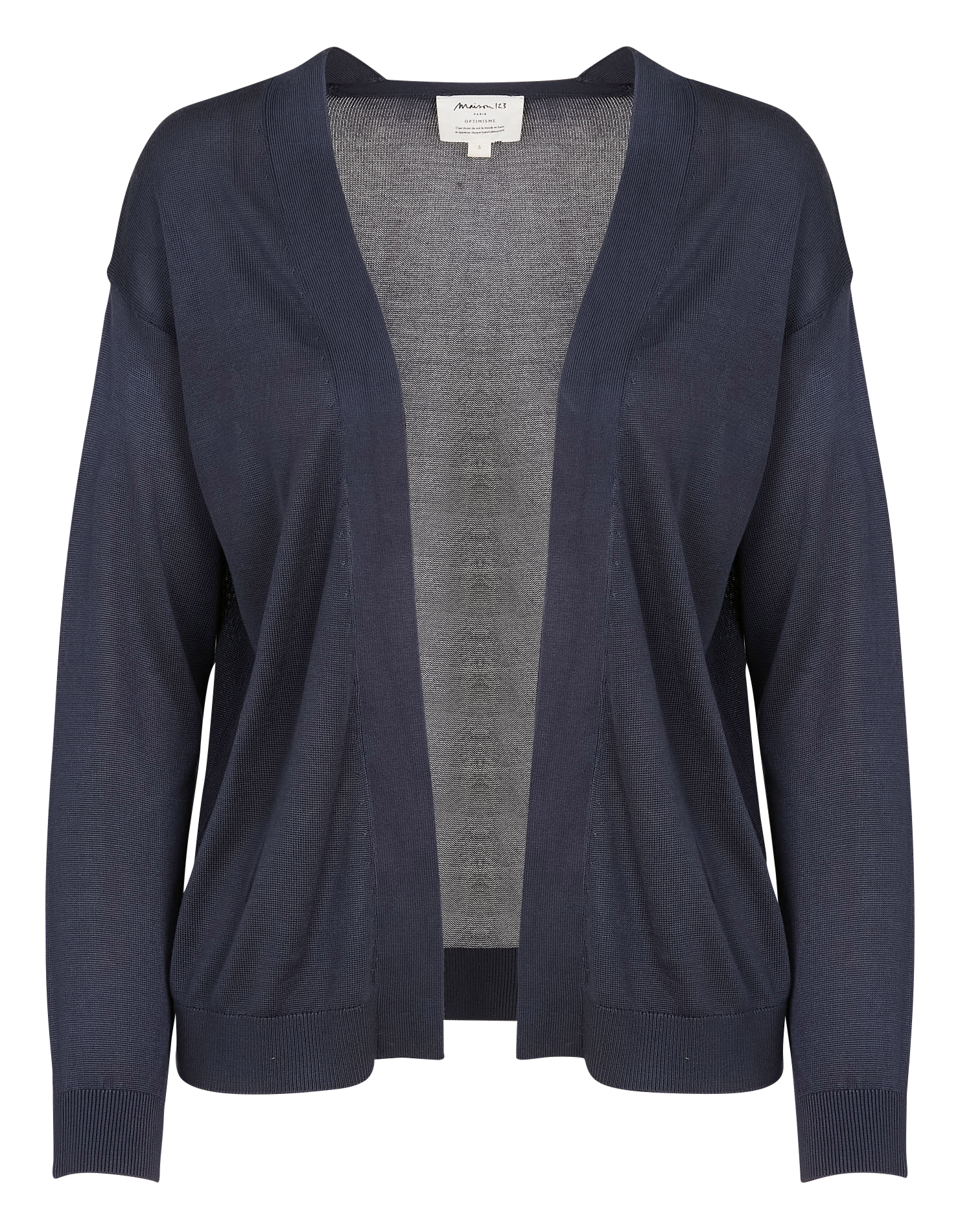 Colbert zonder kraag MAISON 123 Grijs