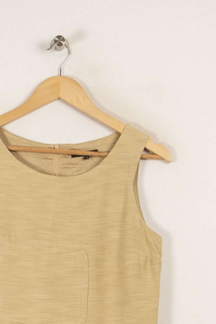 Midi dress TARA JARMON - Seconde Main Beige