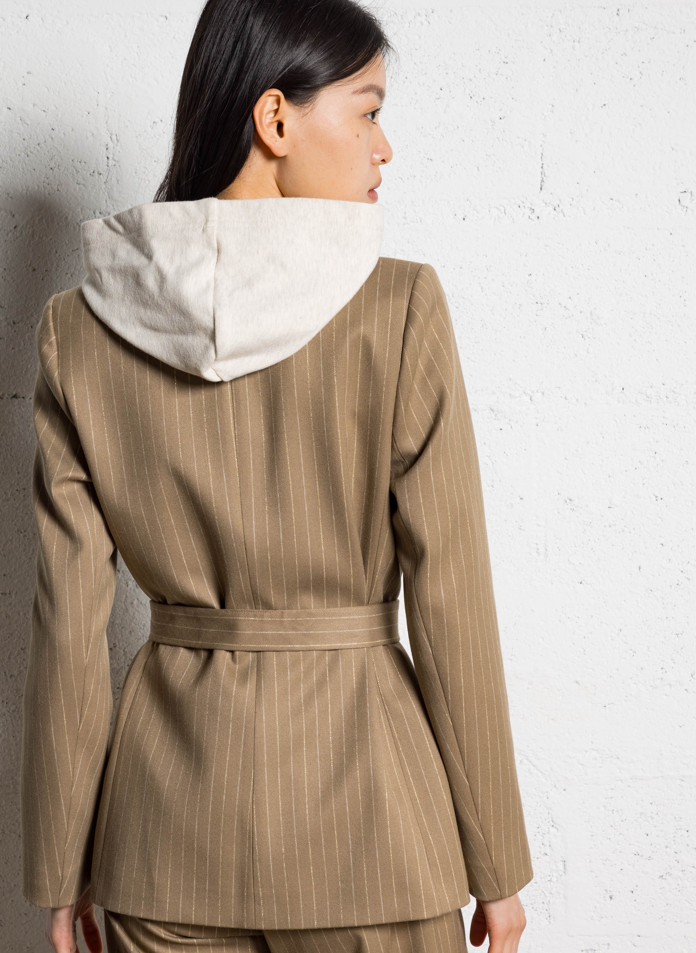 Veste de tailleur ajustée  ONE STEP Marron