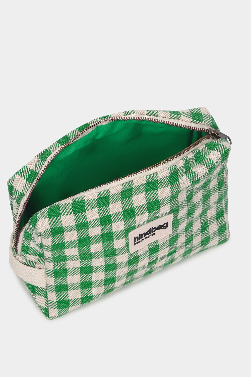Cotton toiletry bag HINDBAG Green