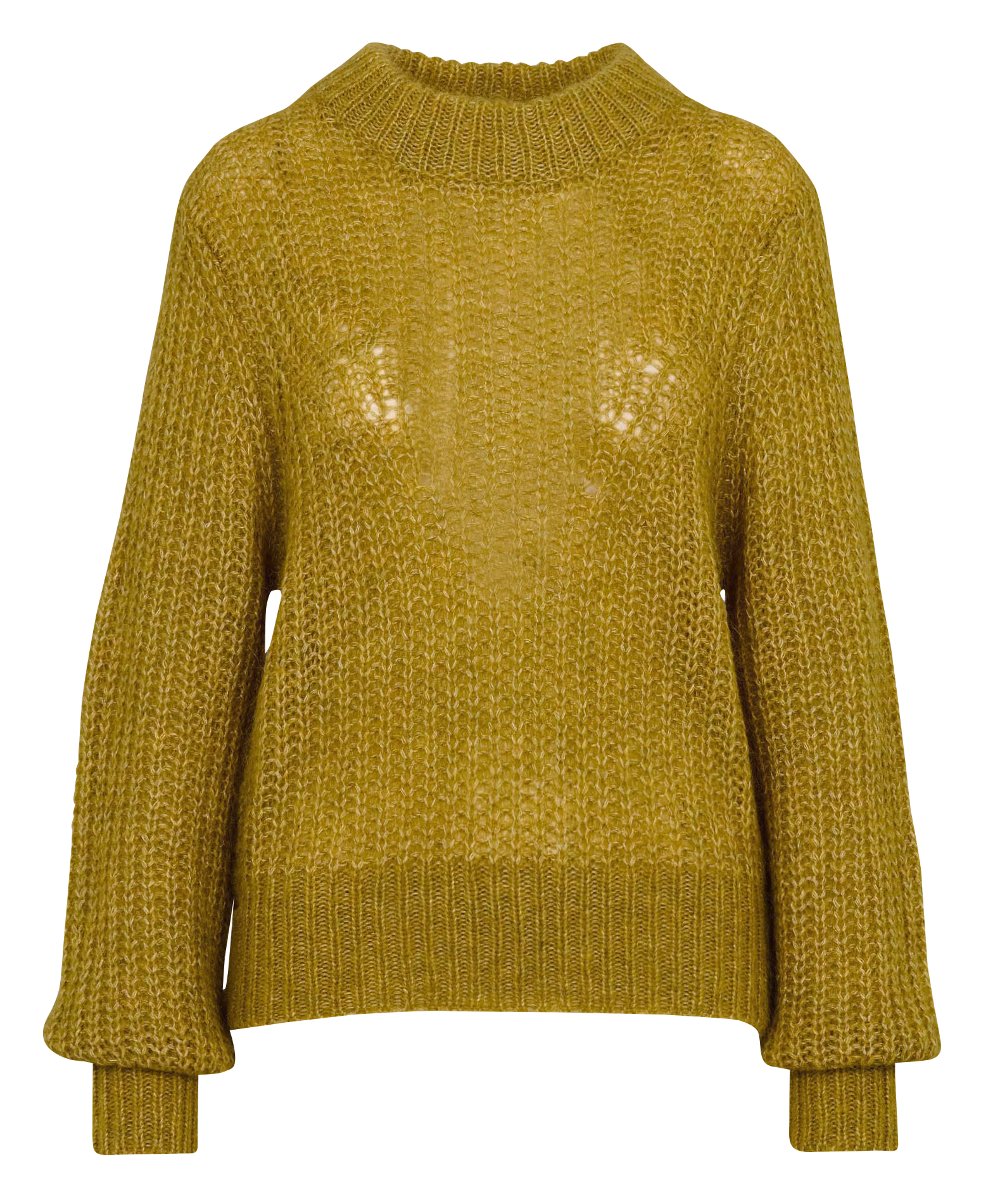 Pull droit en maille tricotée LOUISE MISHA Vert