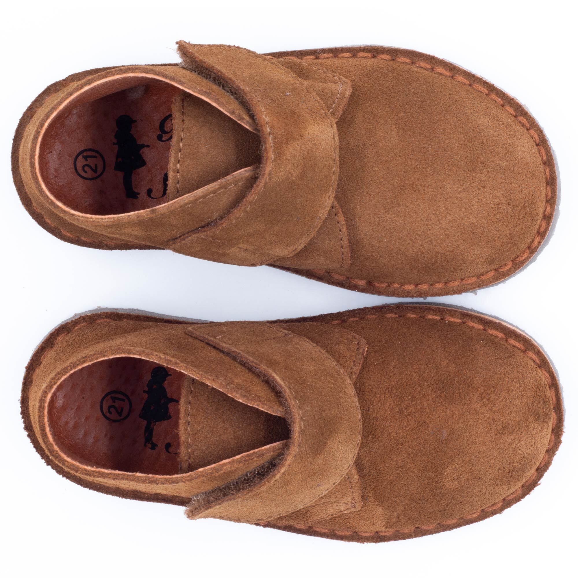 Baby shoes with Velcro closure Boni & Sidonie Beige