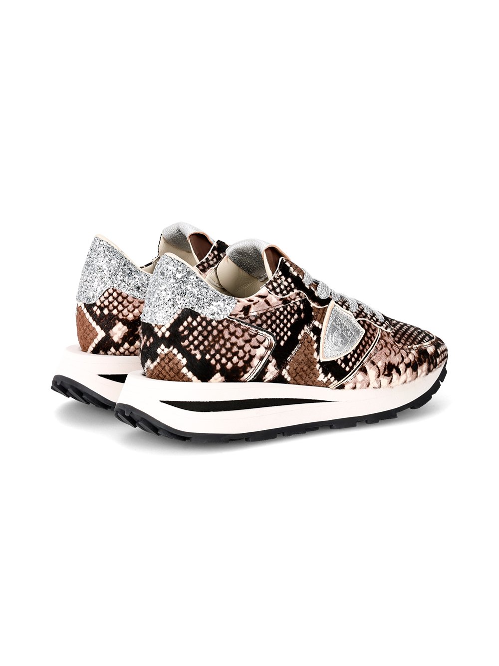 Sneakers Tropez Haute Running PHILIPPE MODEL Silver
