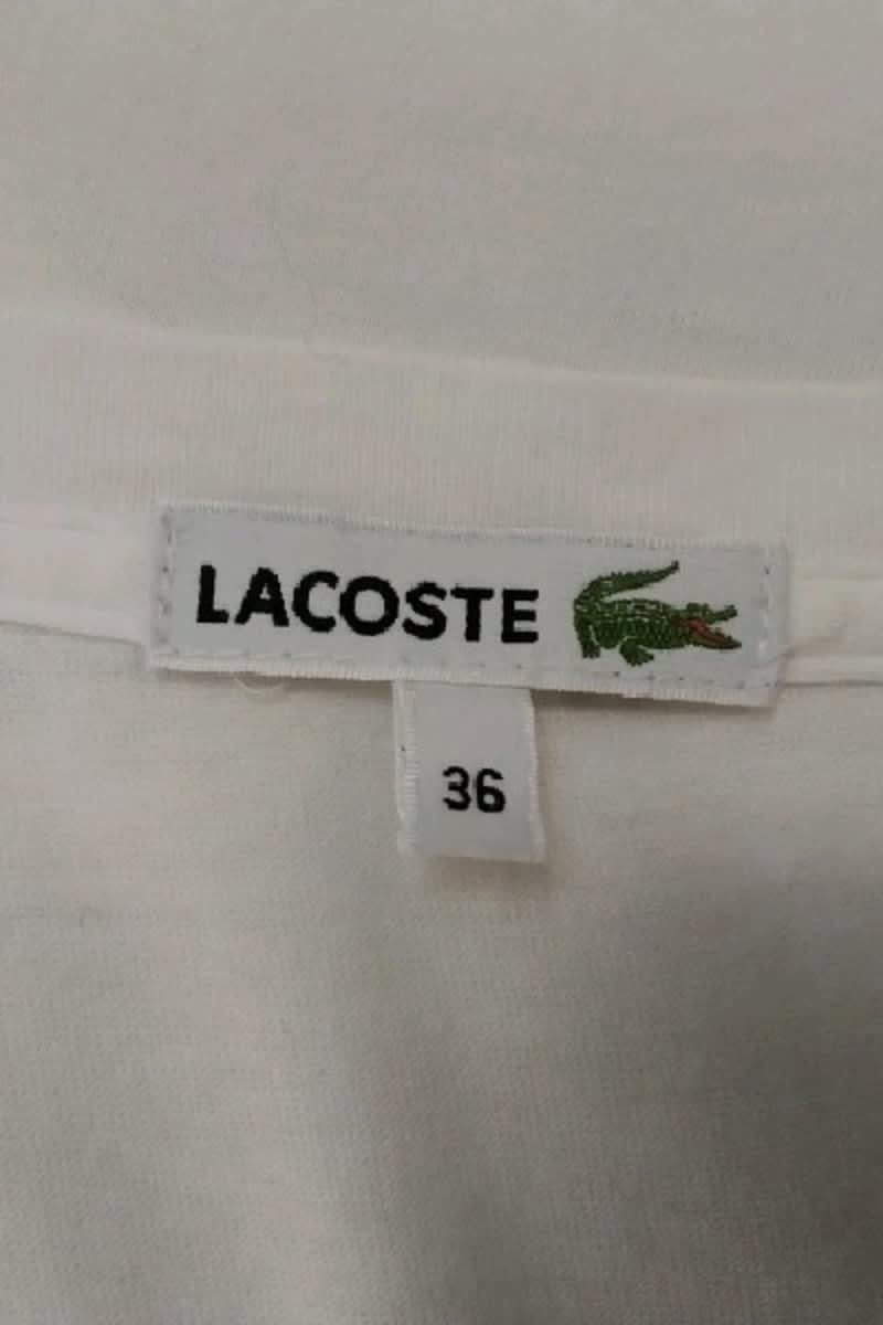 T-shirt LACOSTE - SECONDE MAIN White