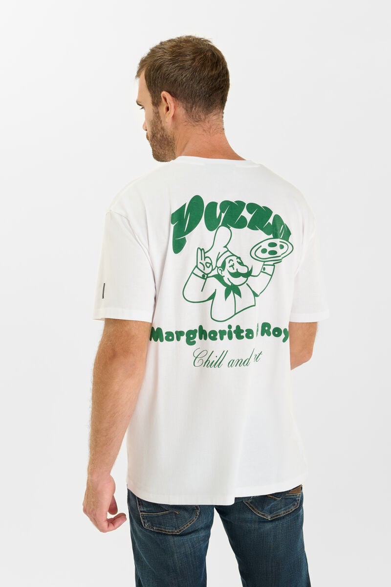 Tommy Badge T-shirt LE TEMPS DES CERISES White