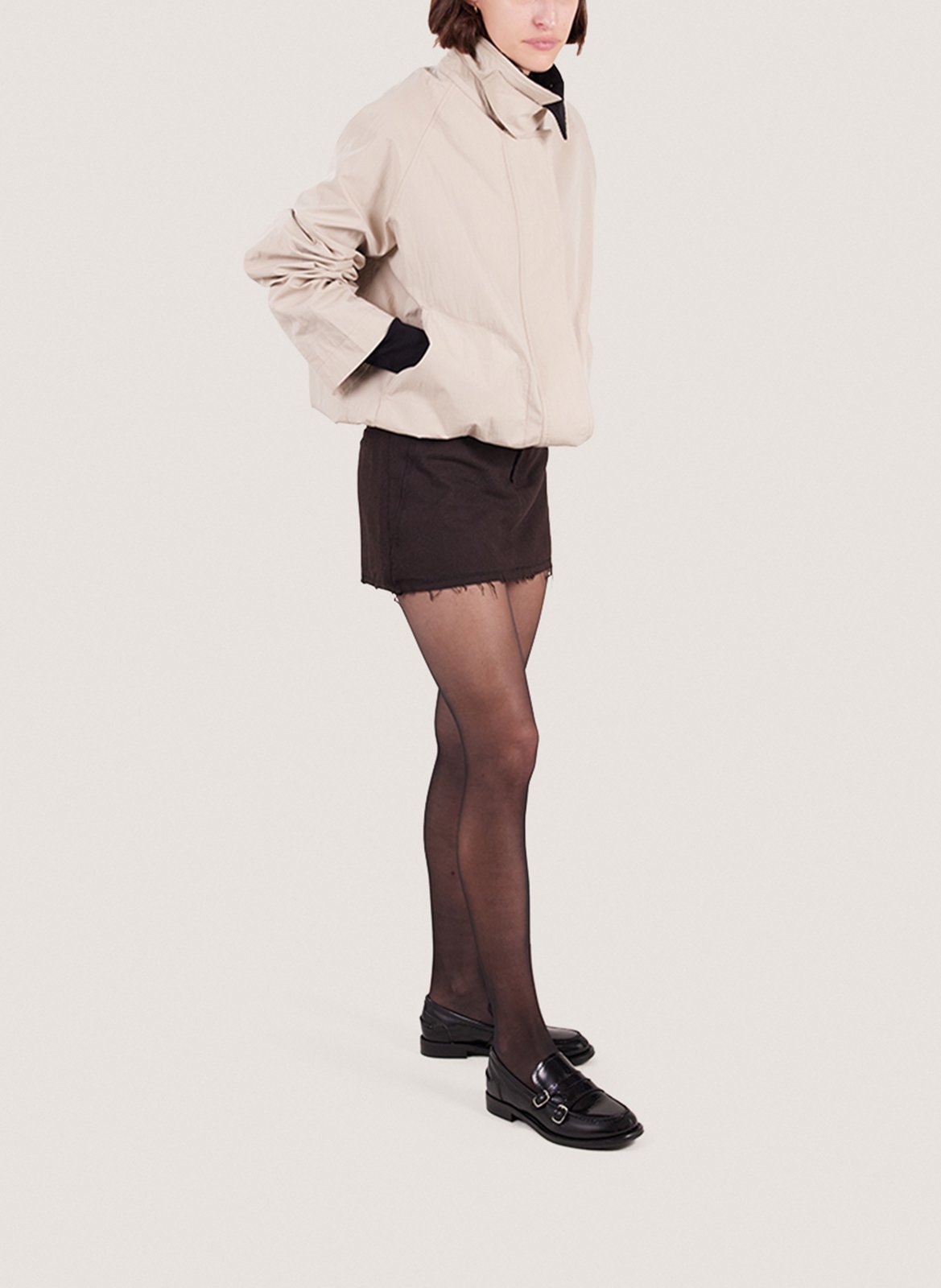 Mocassins en cuir verni JONAK Noir