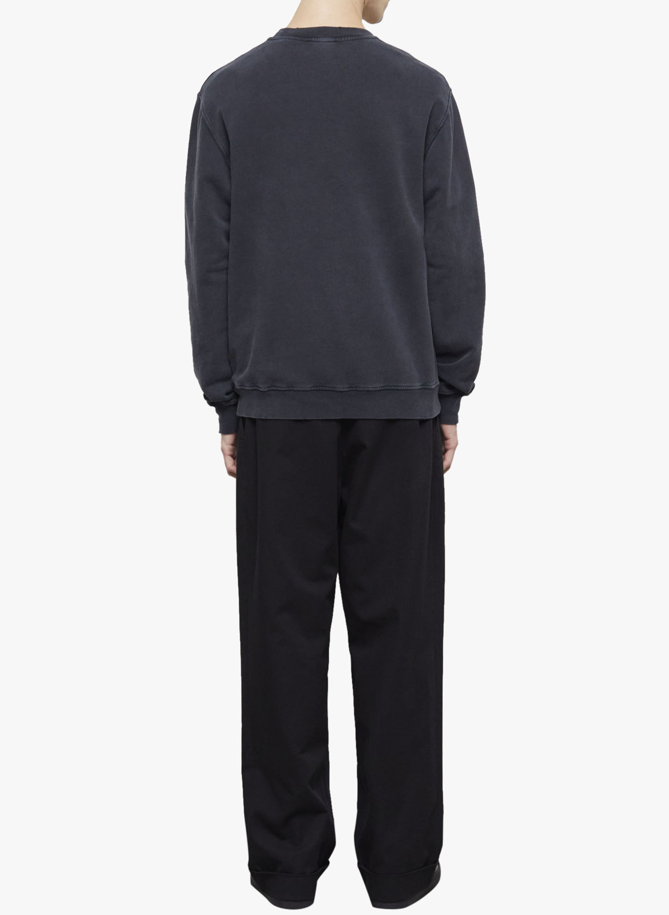 Katoenen sweater met zeefdruk THE KOOPLES Blauw