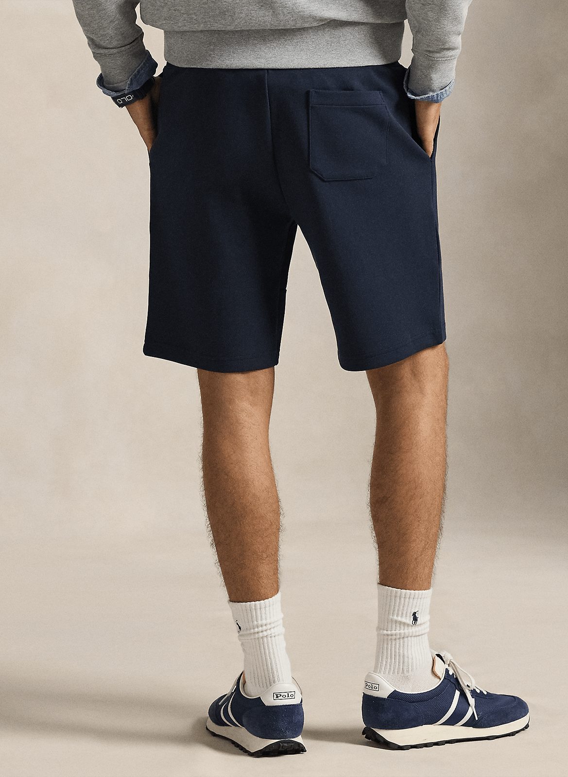 Recht short - katoenblend POLO RALPH LAUREN Blauw