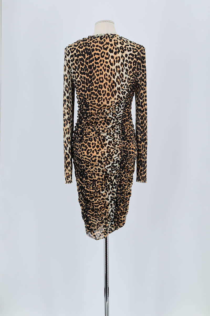 Robe GANNI - Seconde Main Marron