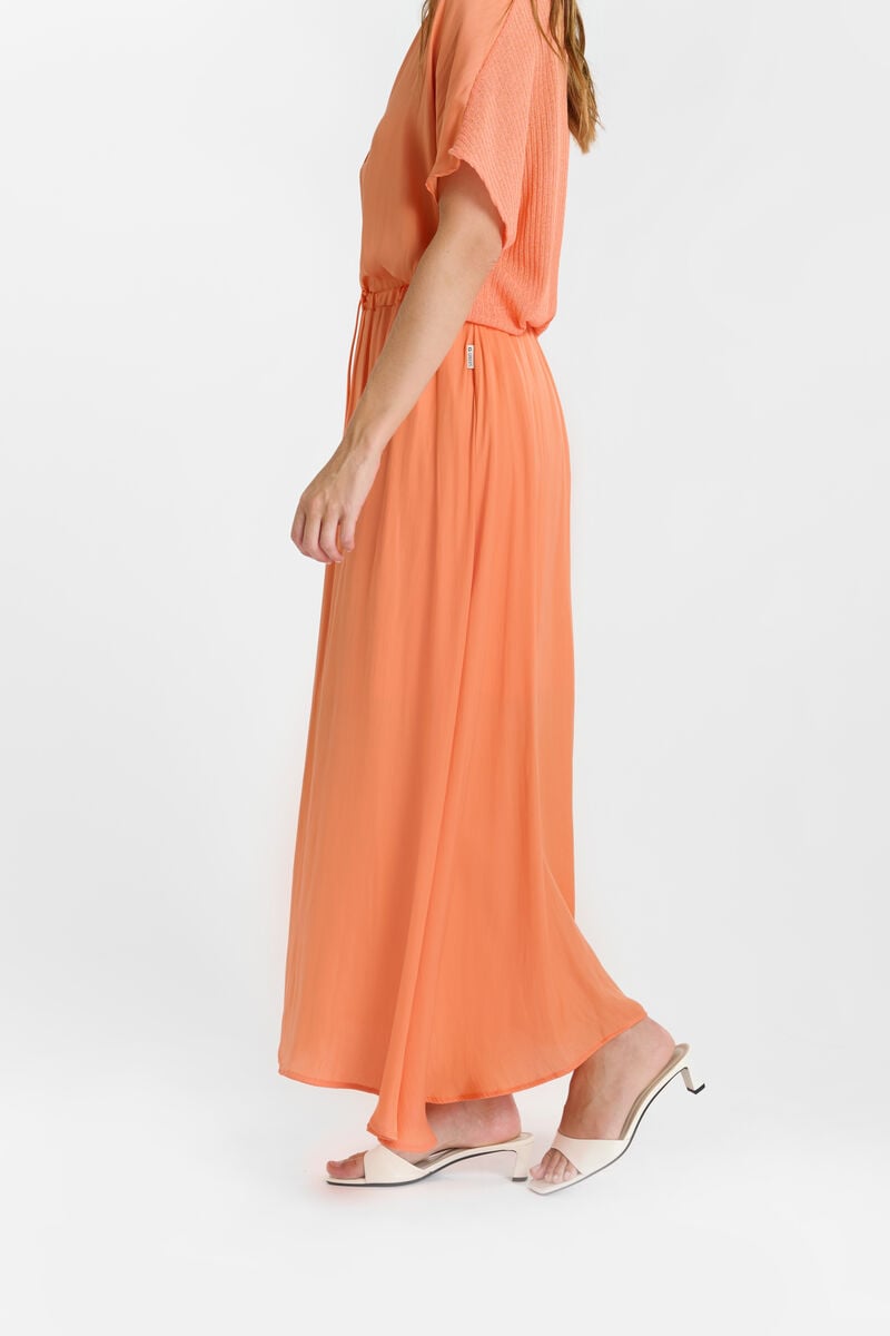 Straight skirt LE TEMPS DES CERISES Orange