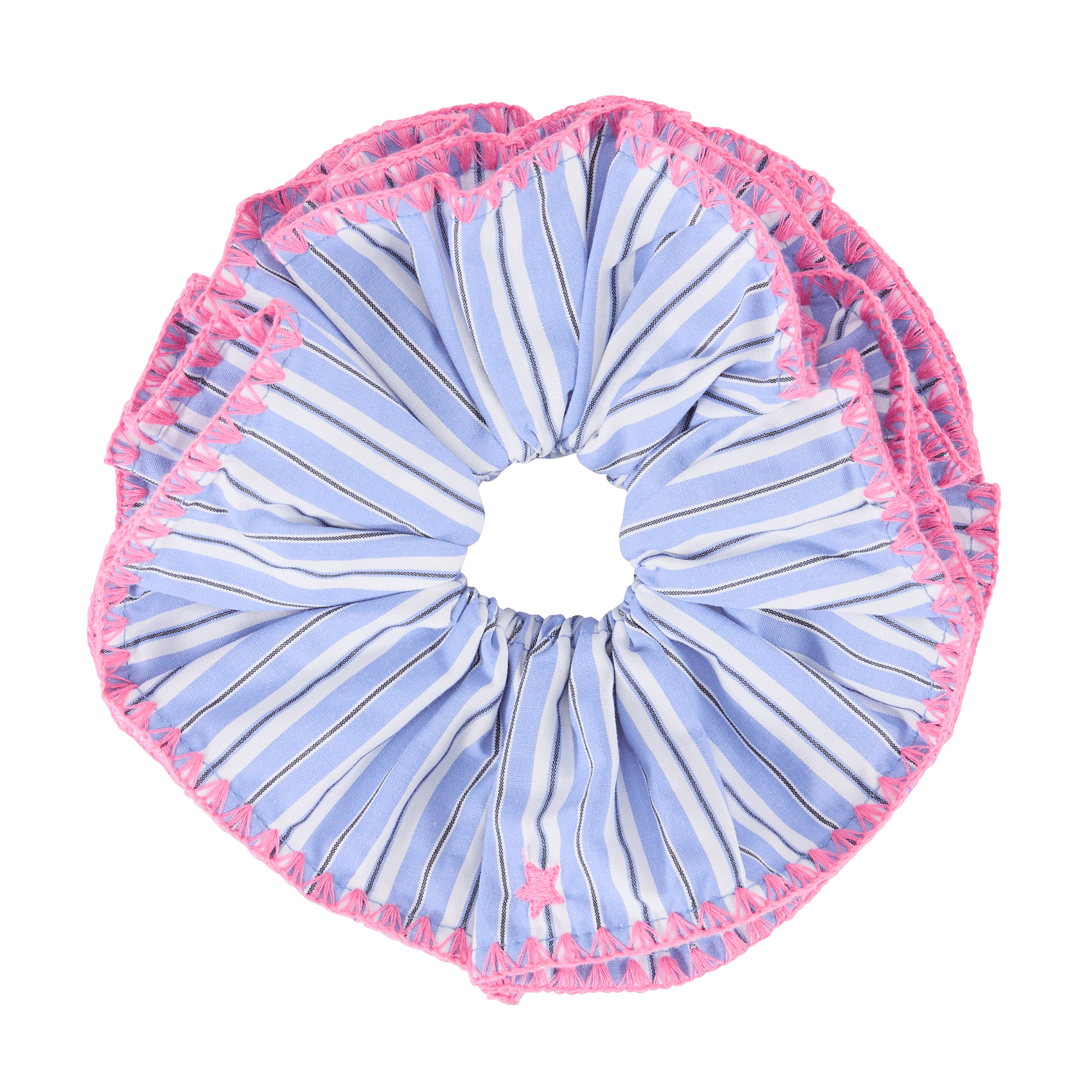 Bedruckter Scrunchie LA PETITE ETOILE