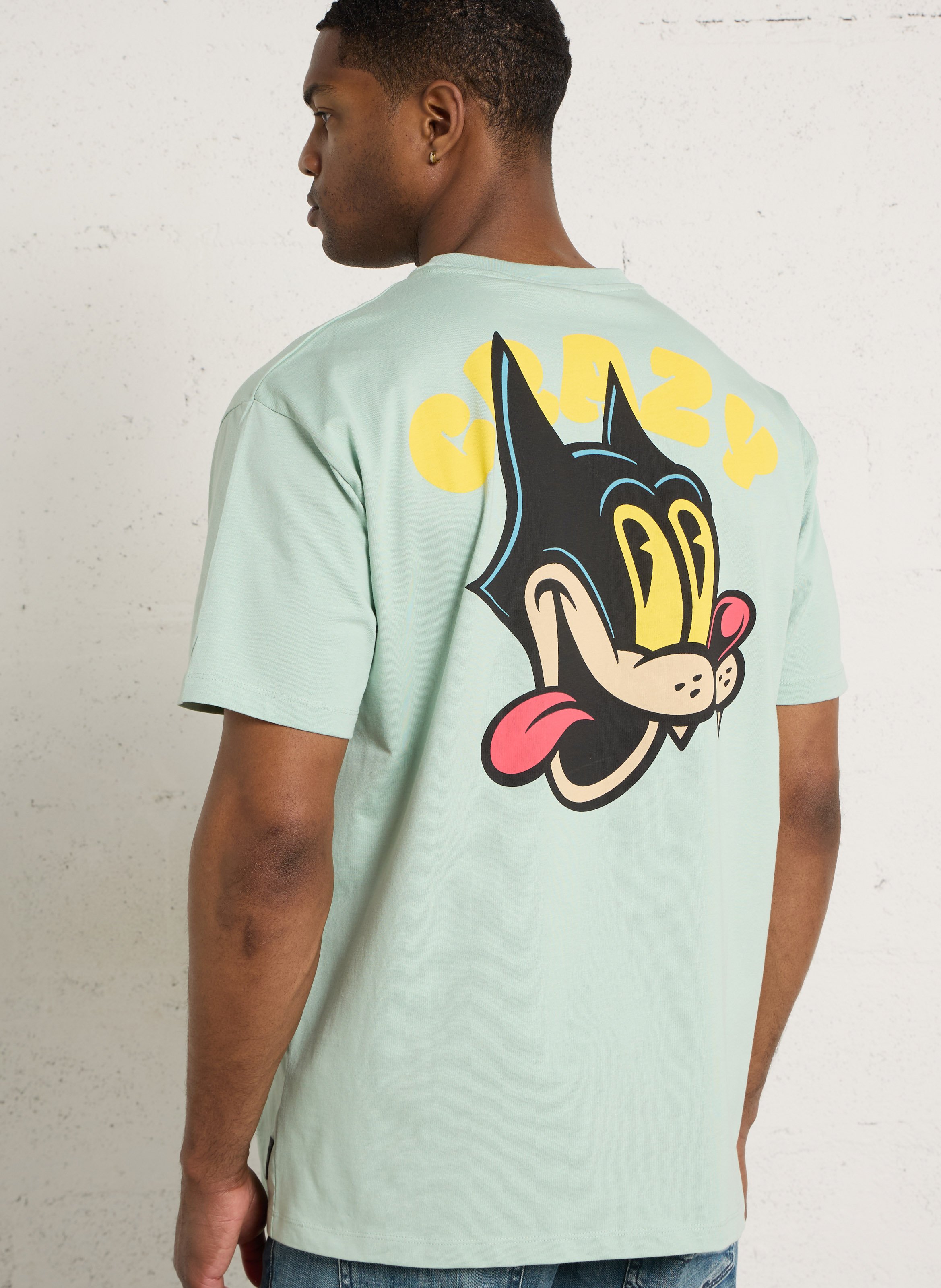 Vest met print  LE TEMPS DES CERISES Blauw