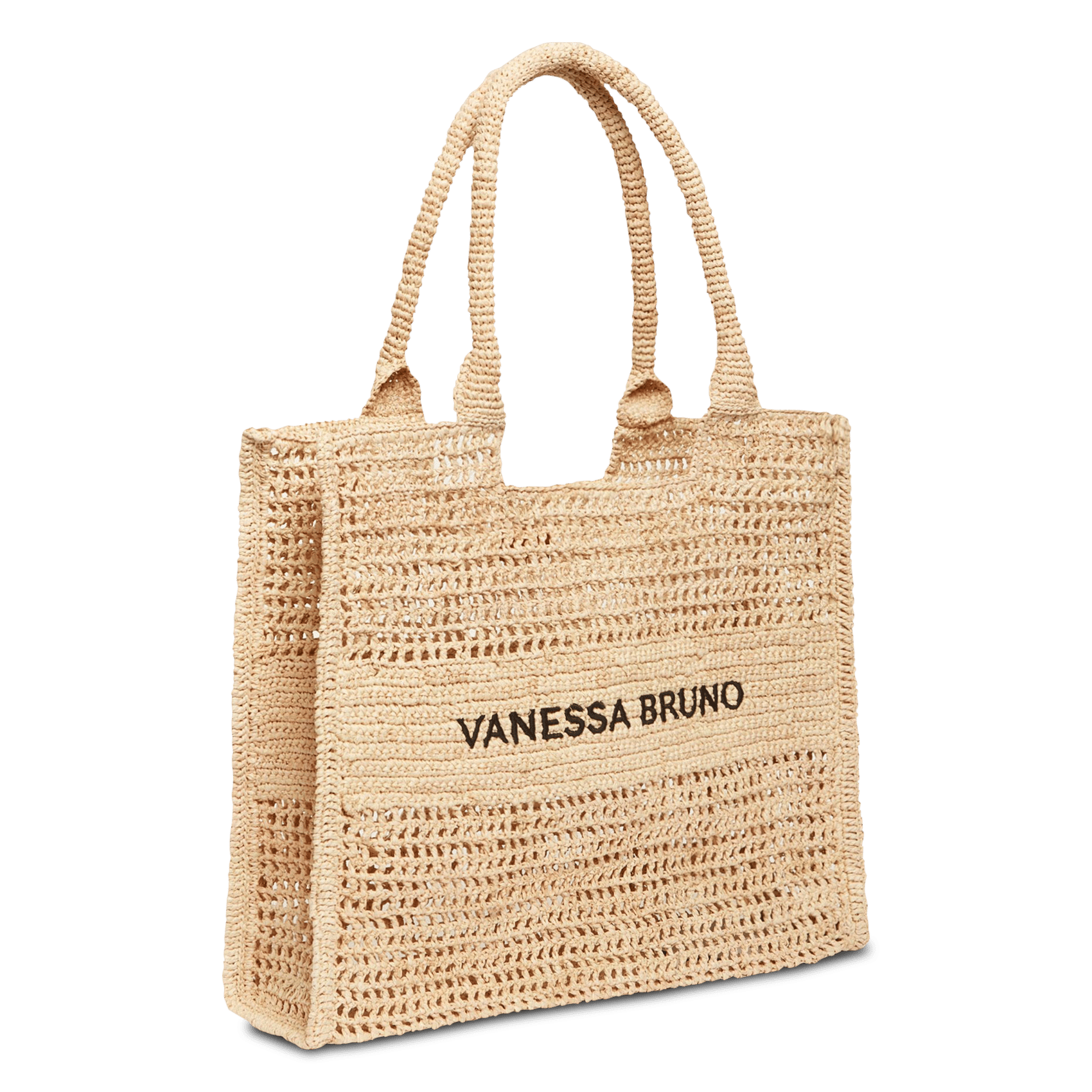 Borsa-cesta in rafia VANESSA BRUNO Beige