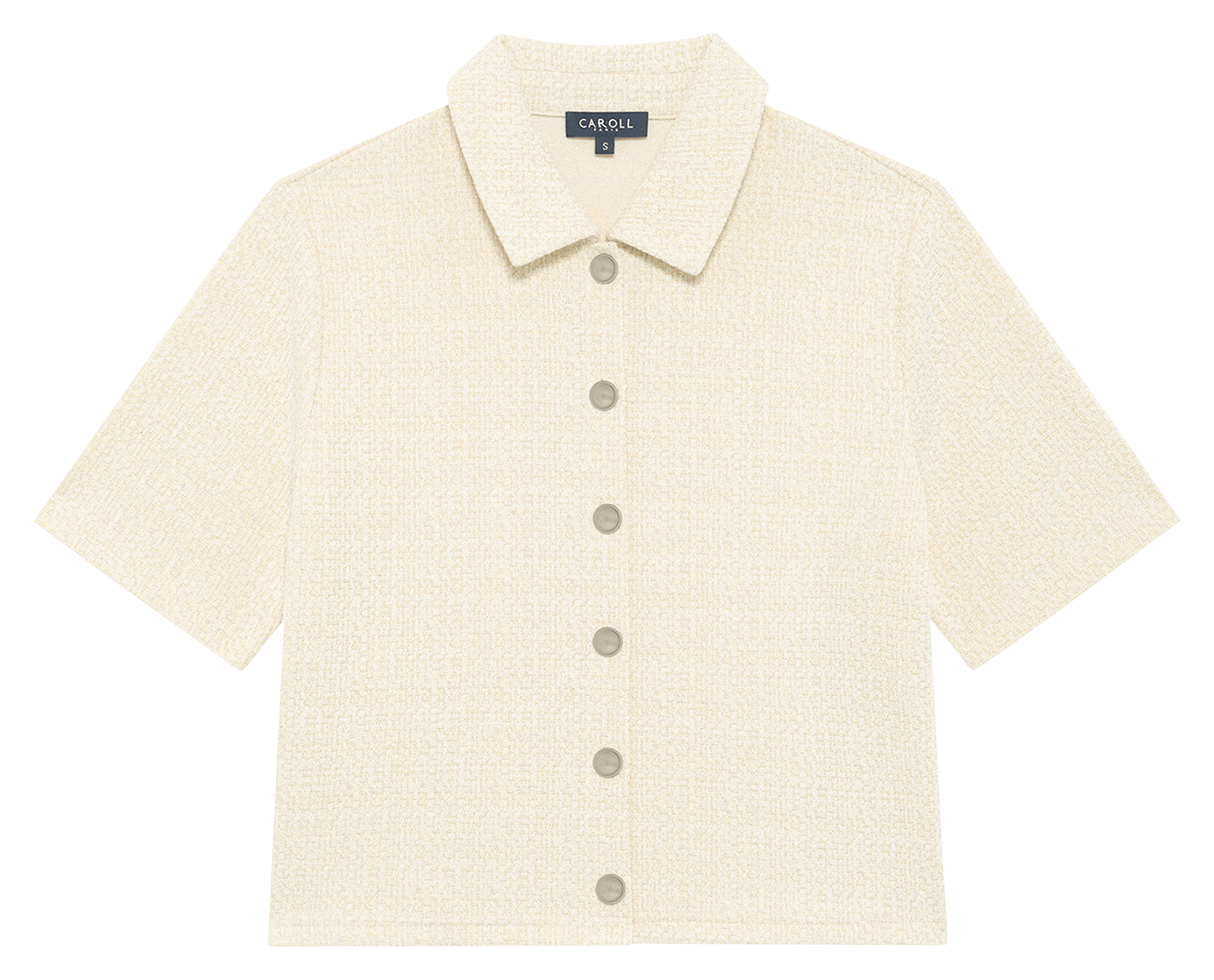 Chemise col classique CAROLL Yellow