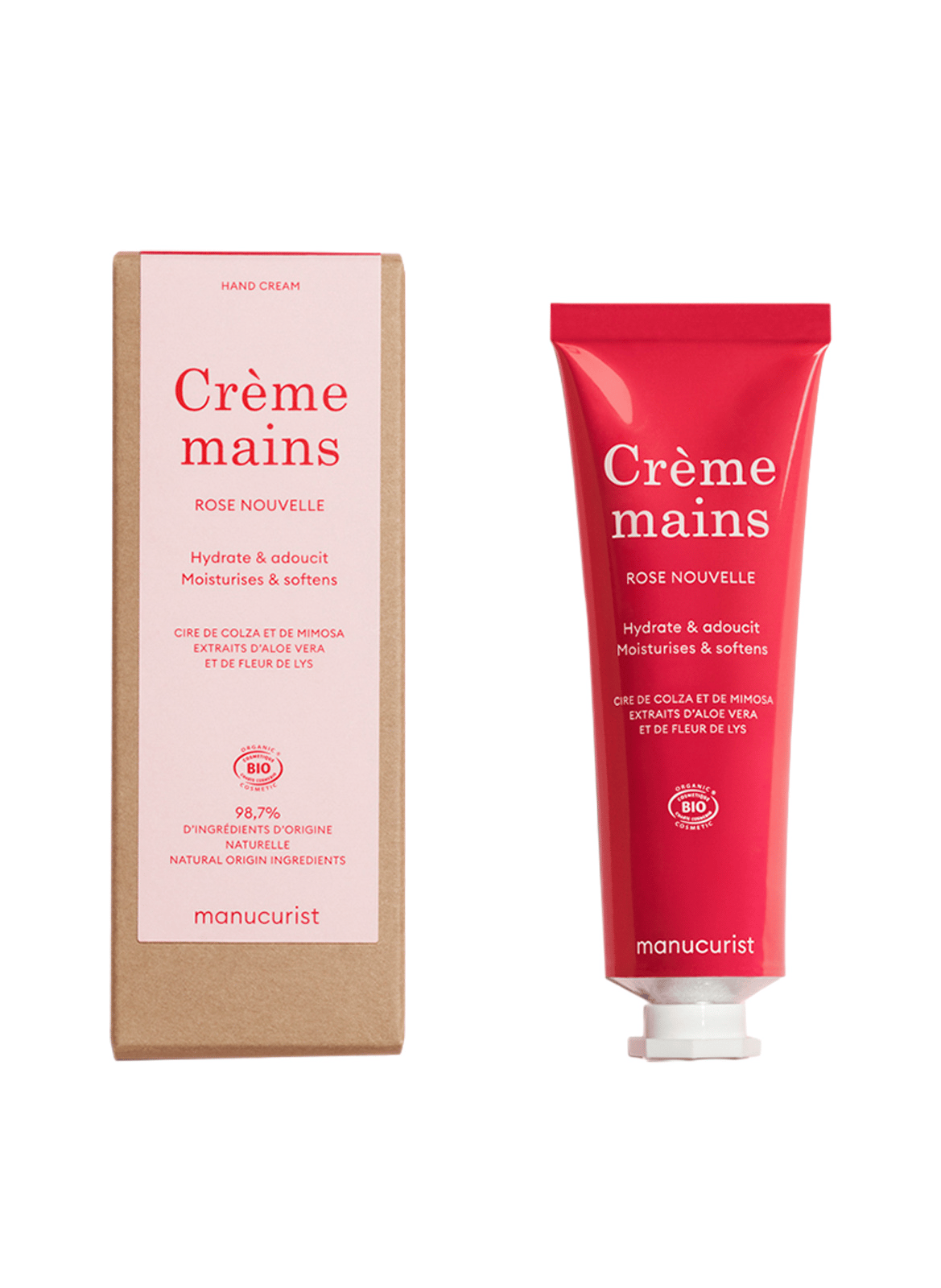 Crème mains rose MANUCURIST No color