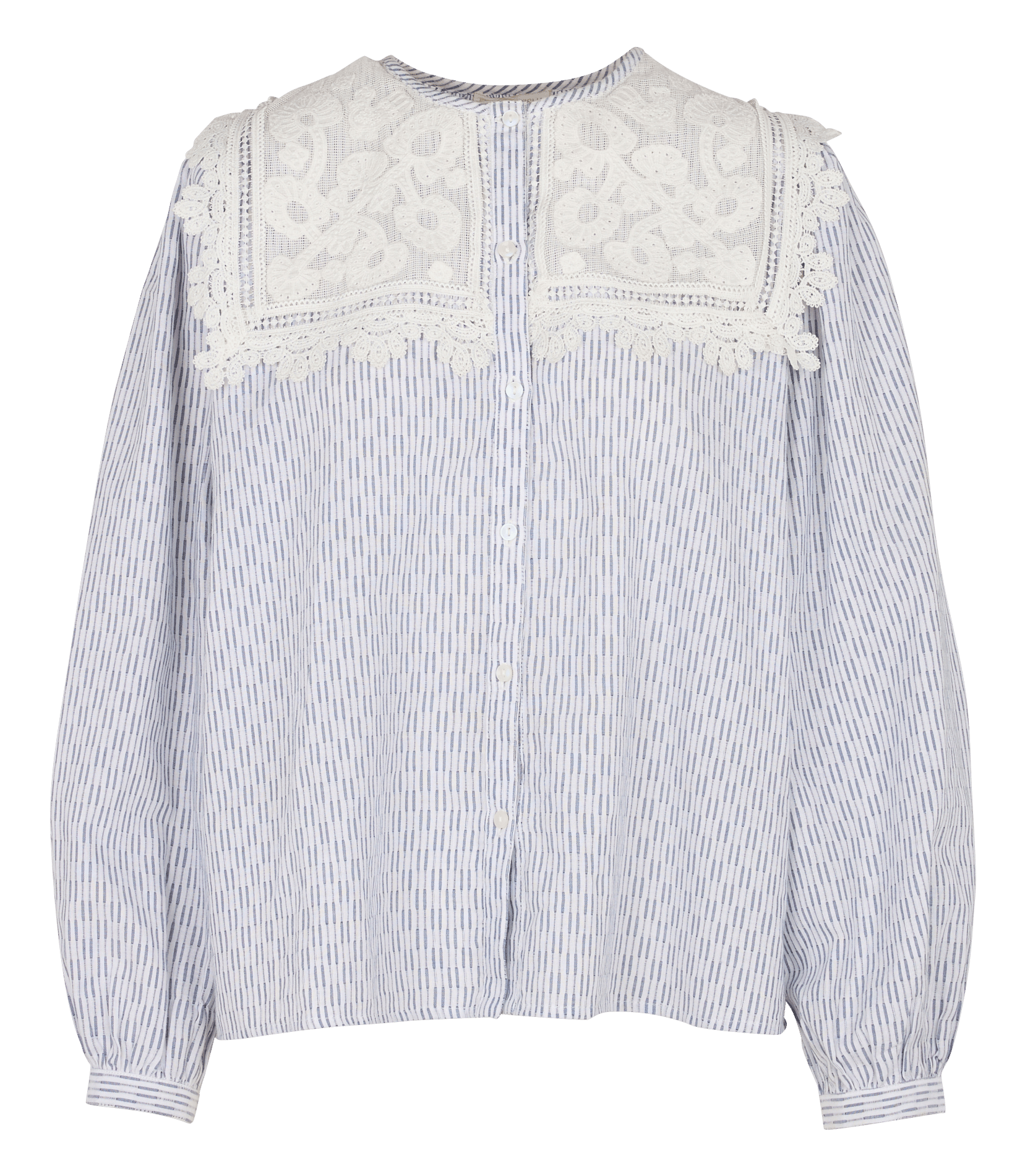 Round-neck cotton shirt LOUISE MISHA Multicolored