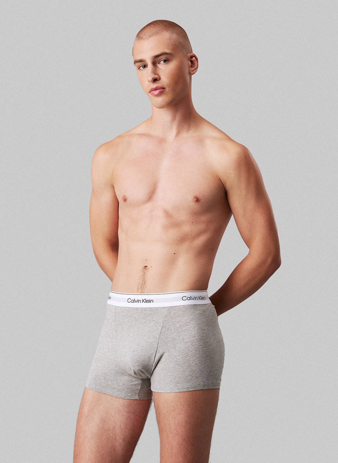 3er-Pack Boxershorts aus Baumwoll-Mix CALVIN KLEIN UNDERWEAR Mehrfarbig