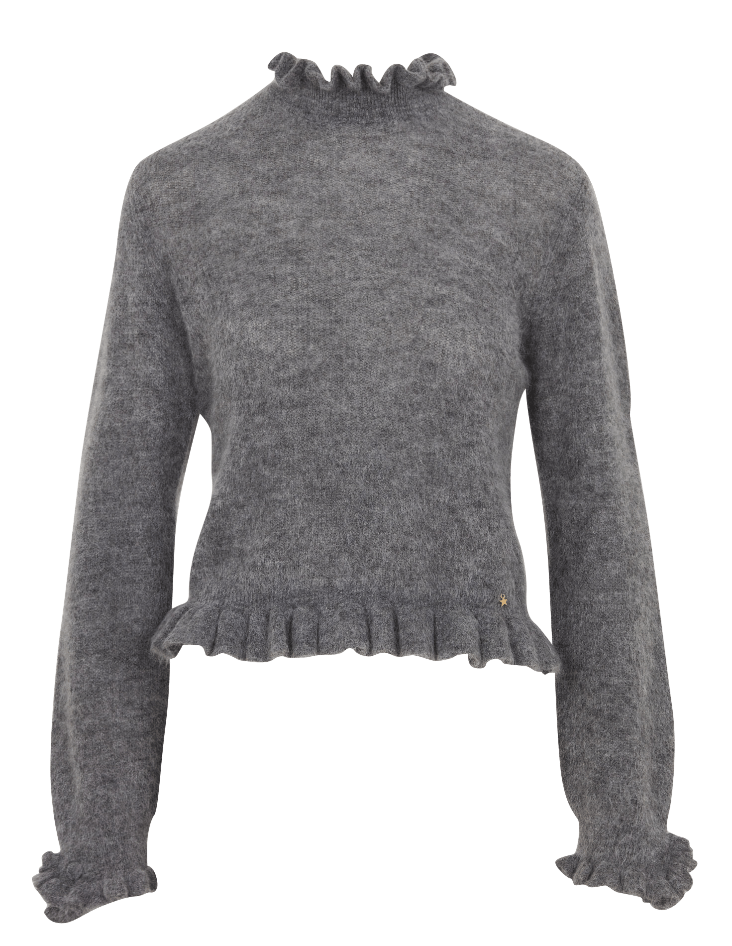 Wollmix-Pullover mit Stehkragen DES PETITS HAUTS