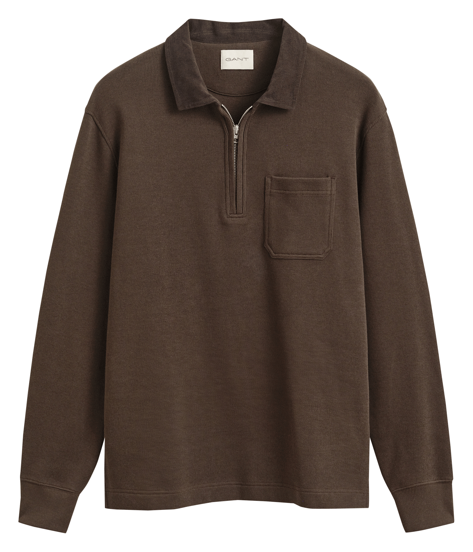 Pull col polo en coton GANT