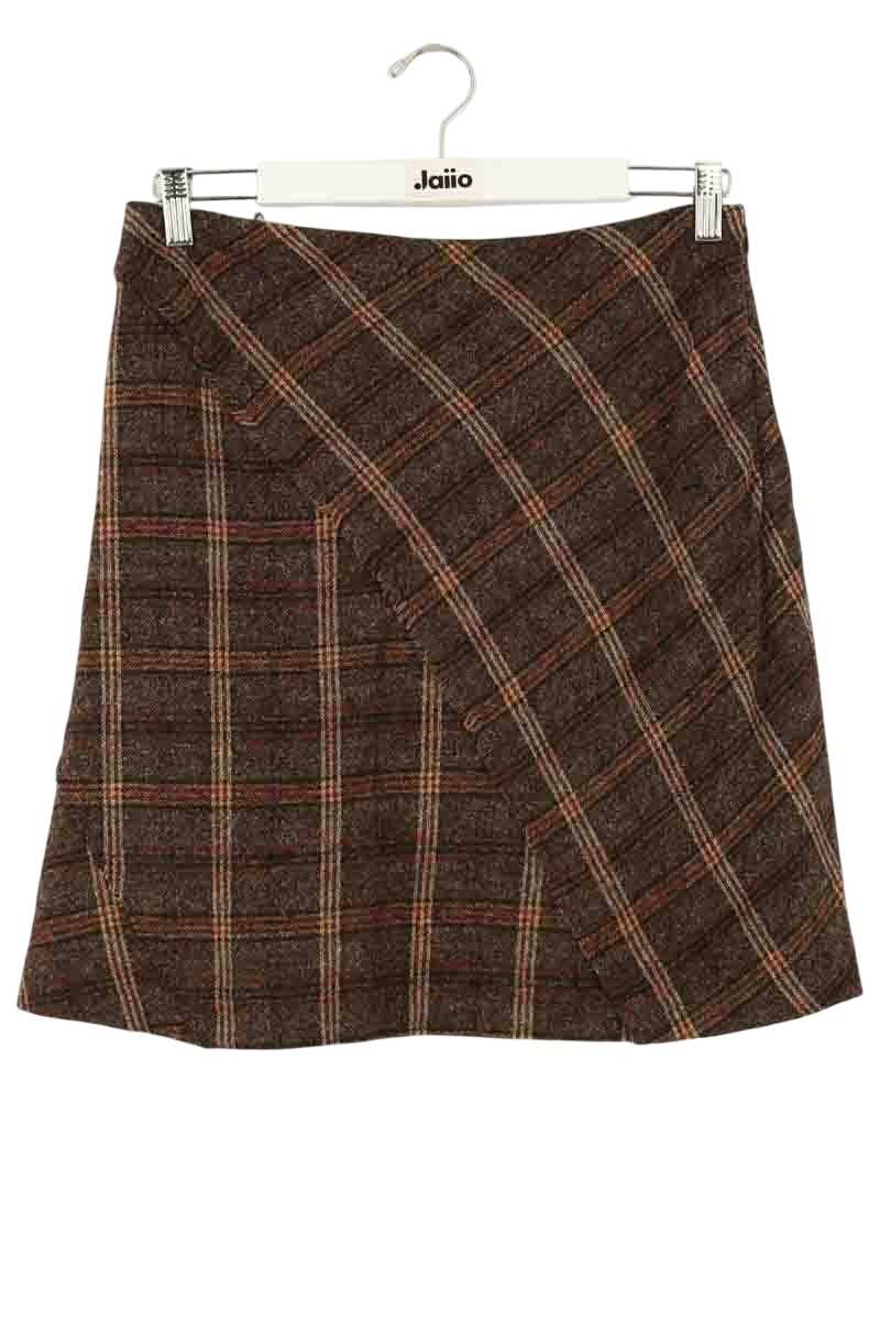 Mini skirt KENZO - SECONDE MAIN Brown
