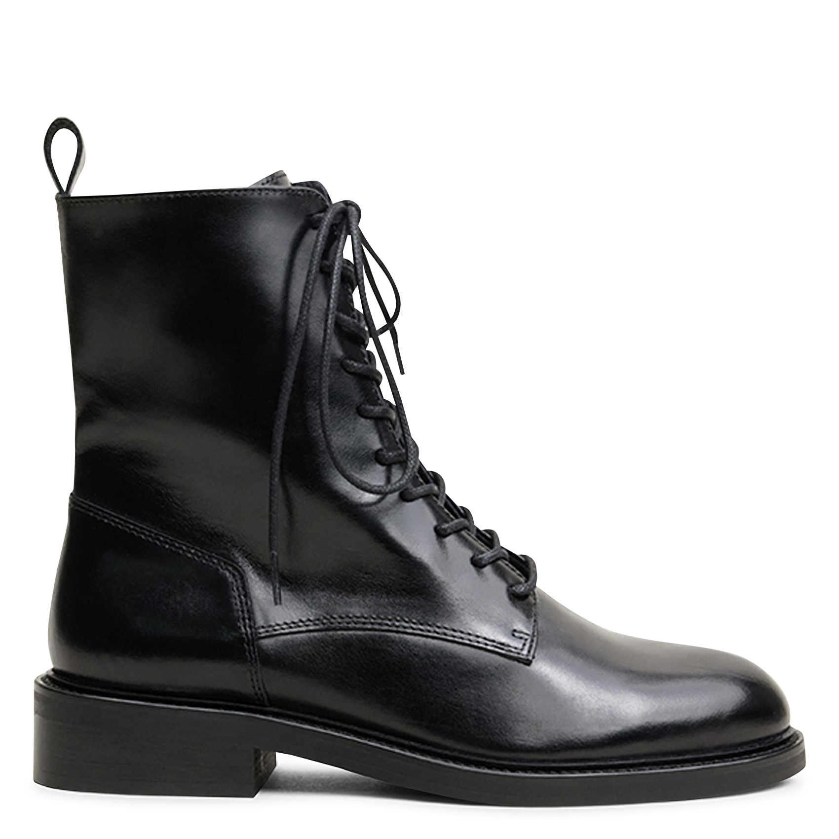 Schnürstiefel aus Leder JONAK Schwarz