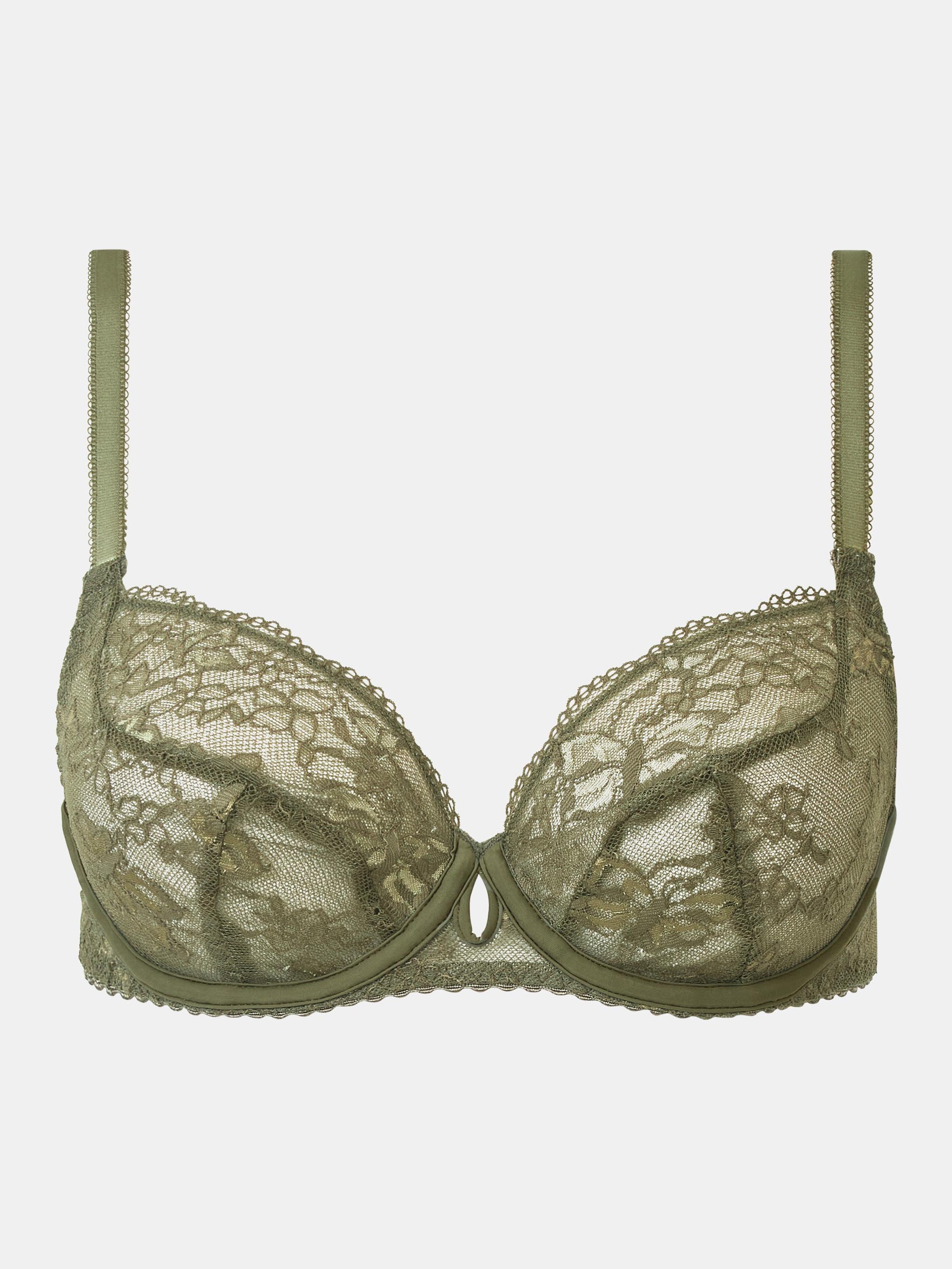 Full-cup bra CHANTELLE PULP Green
