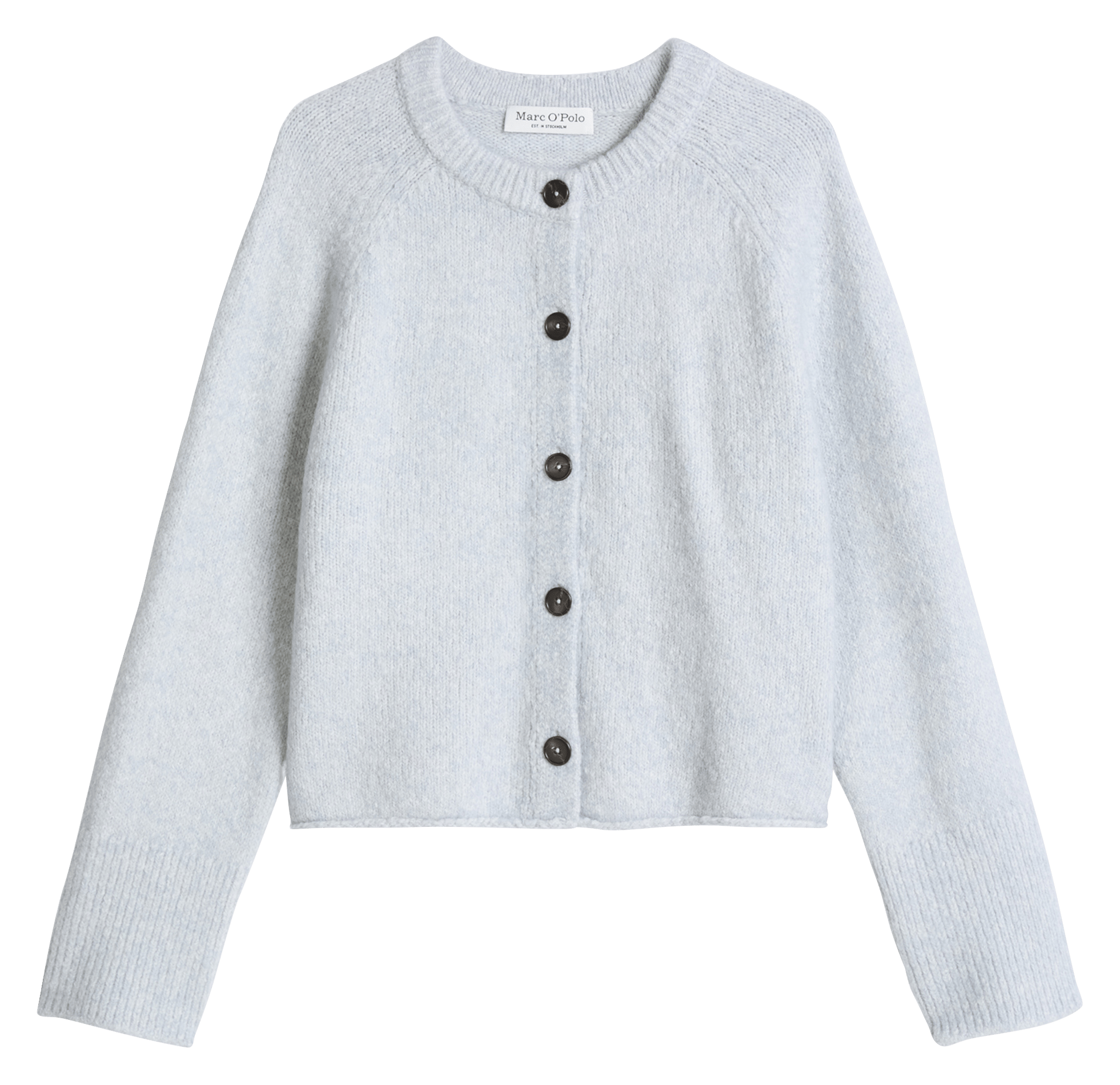 Vest met ronde hals - katoenblend MARC O'POLO Blauw