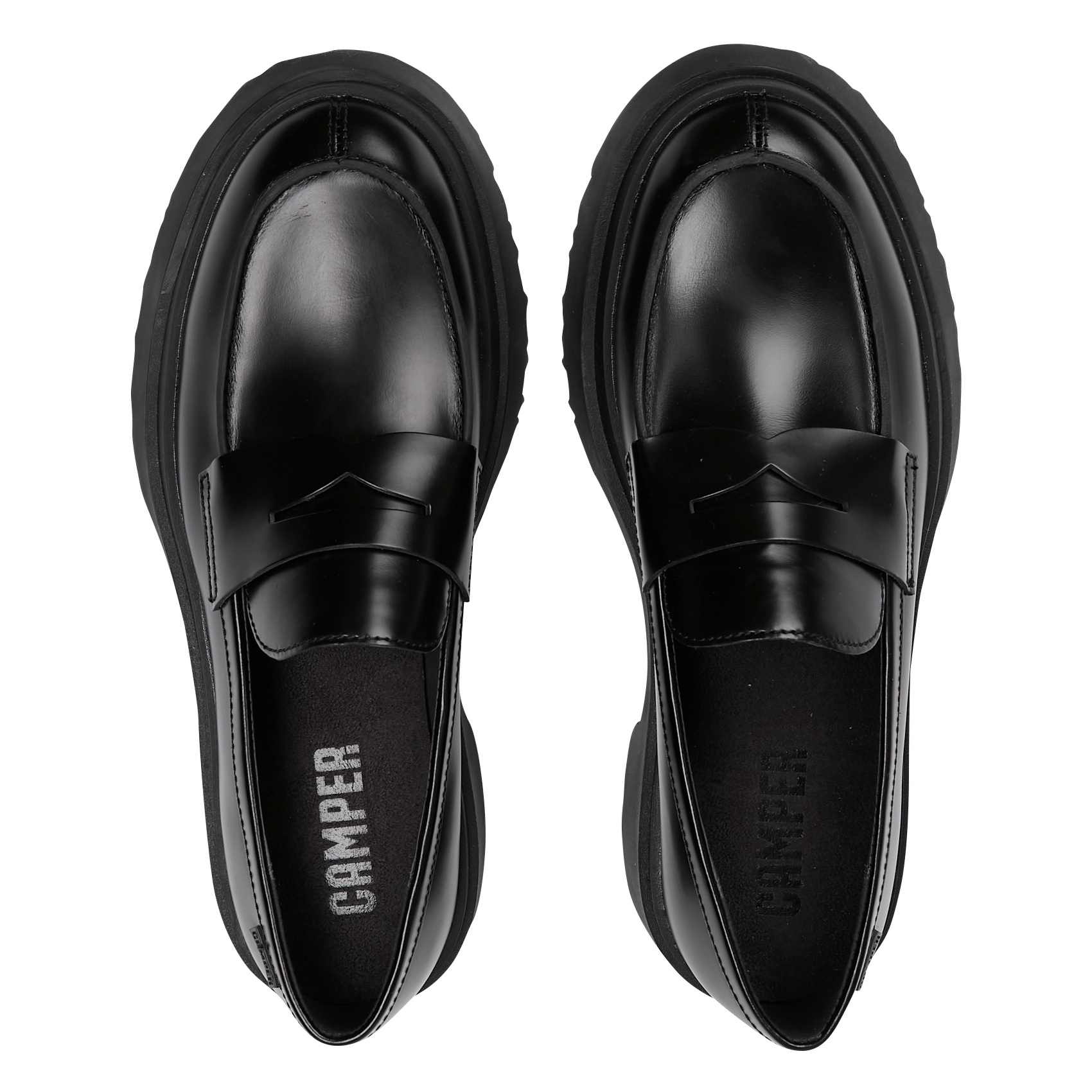 Mocassins en cuir CAMPER Noir