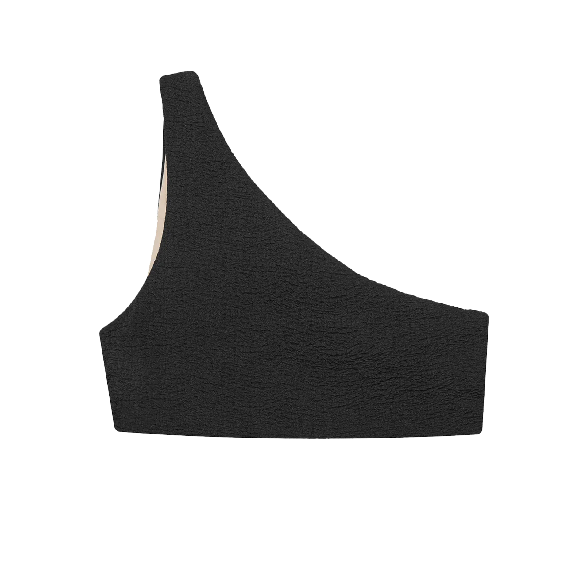 Haut de maillot de bain asymétrique UNDRESS CODE Noir