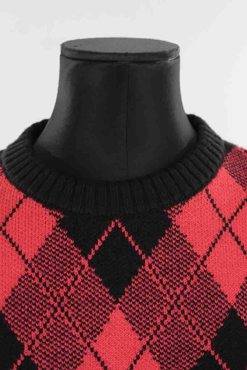 Wool Pullover AMI PARIS - Seconde Main Red