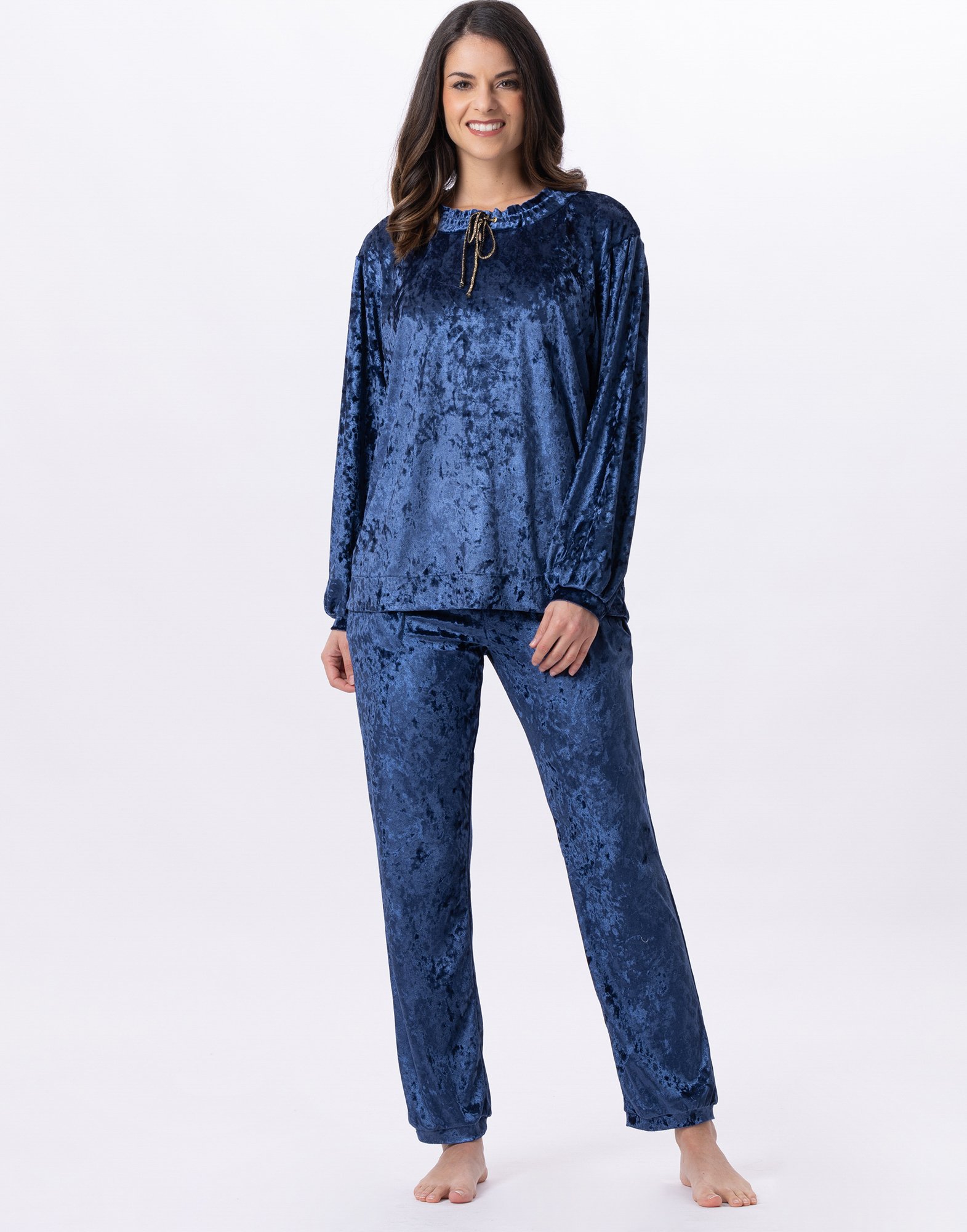 Velvet tracksuit LE CHAT Blue