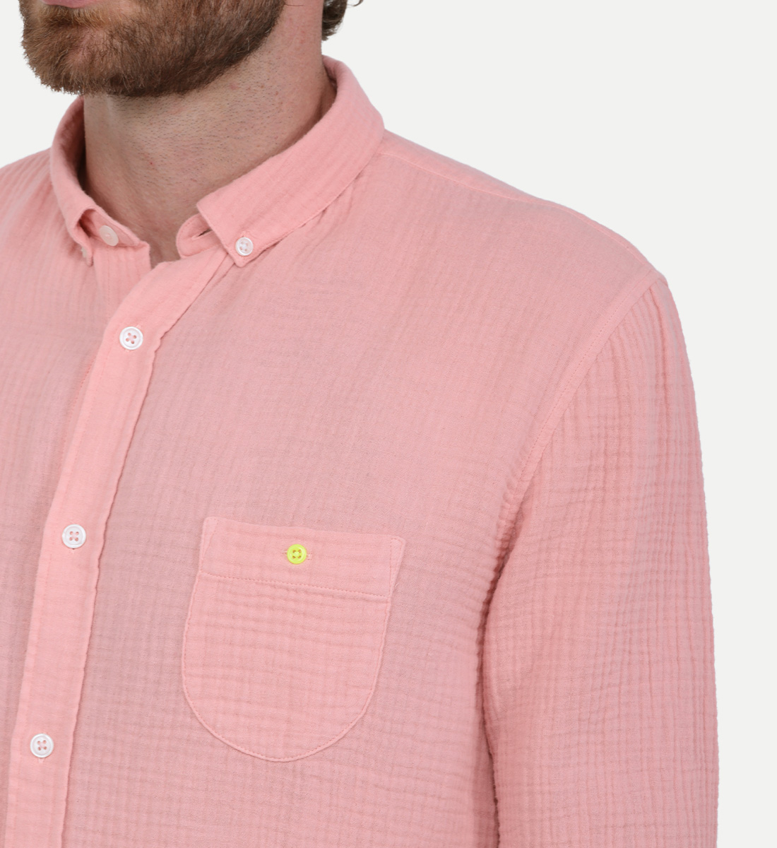 Cotton gauze shirt GILI'S Pink