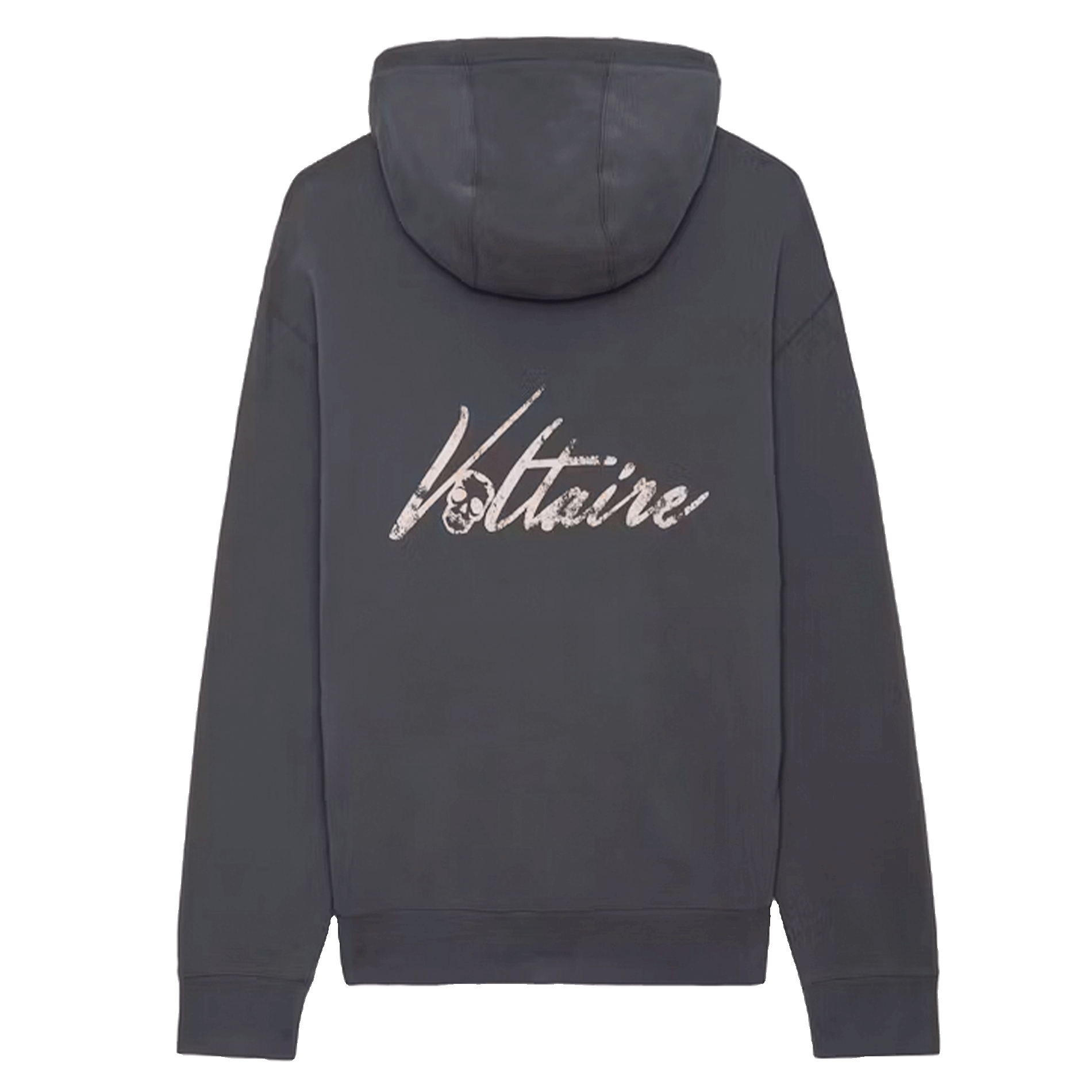 Gerade geschnittenes Sweatshirt aus Baumwoll-Mix ZADIG&VOLTAIRE Grau