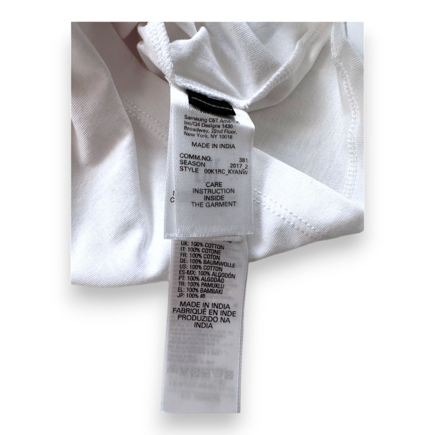 White baby T-shirt - 6 months DIESEL  - Seconde Main White