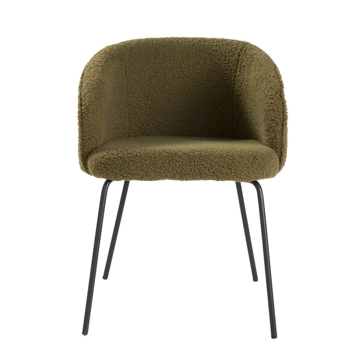 Fauteuil en bouclette FACTORY Vert