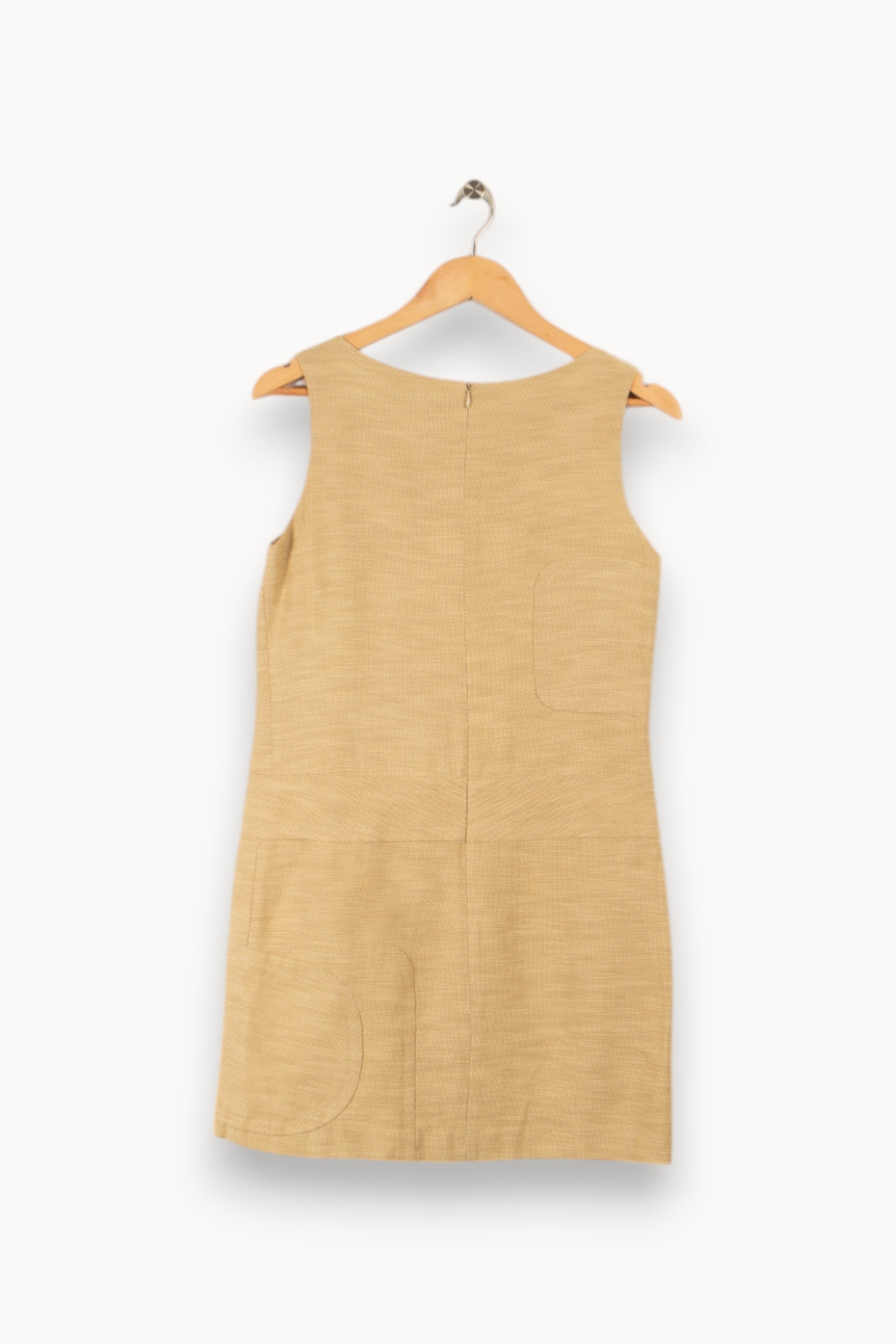 Midi dress TARA JARMON - Seconde Main Beige